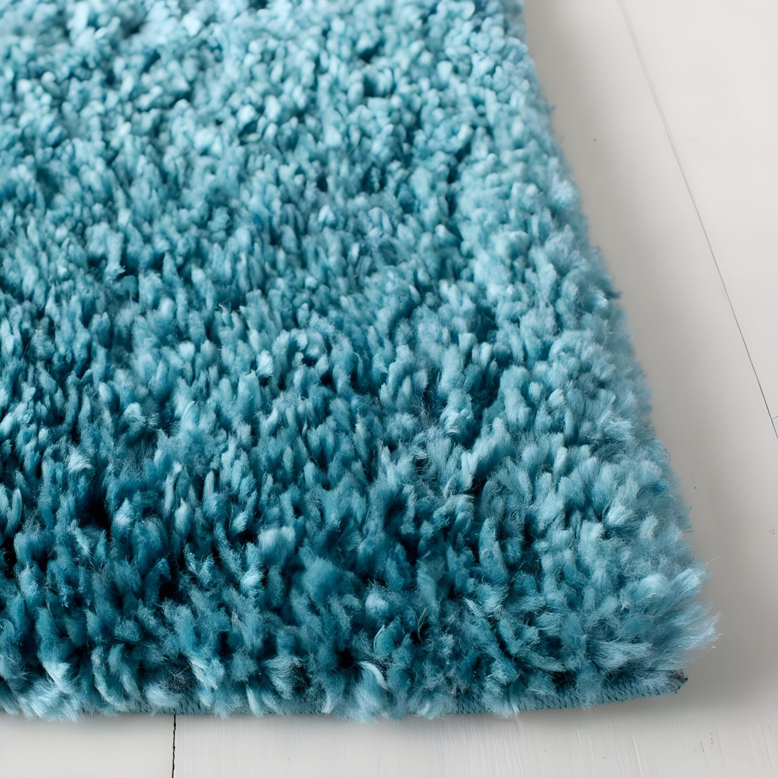August Shag 900 AUG900 Power Loomed Indoor Area Rug - Turquoise - 8'x10' - Safavieh