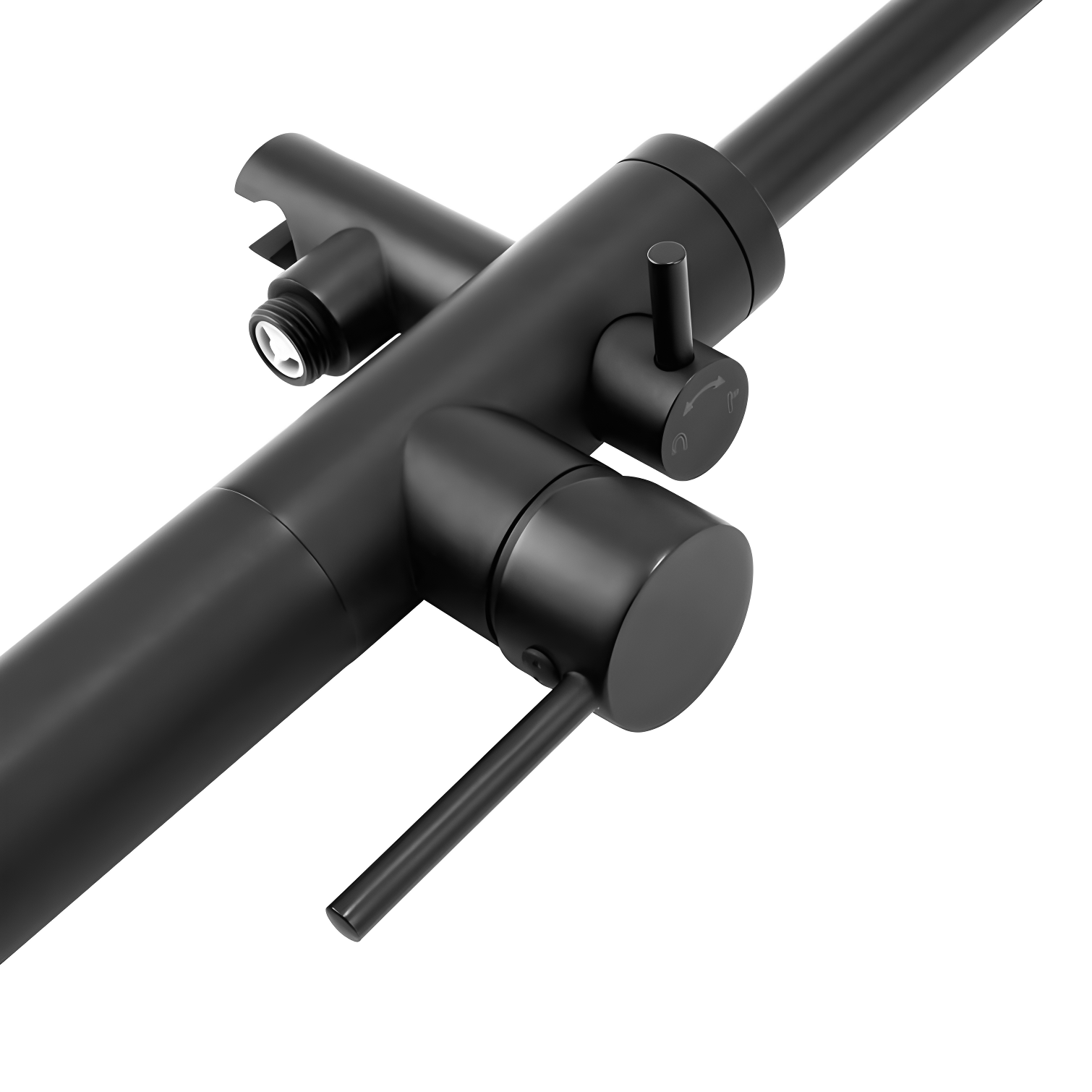 Double Handle Floor Mounted Freestanding Tub Filler