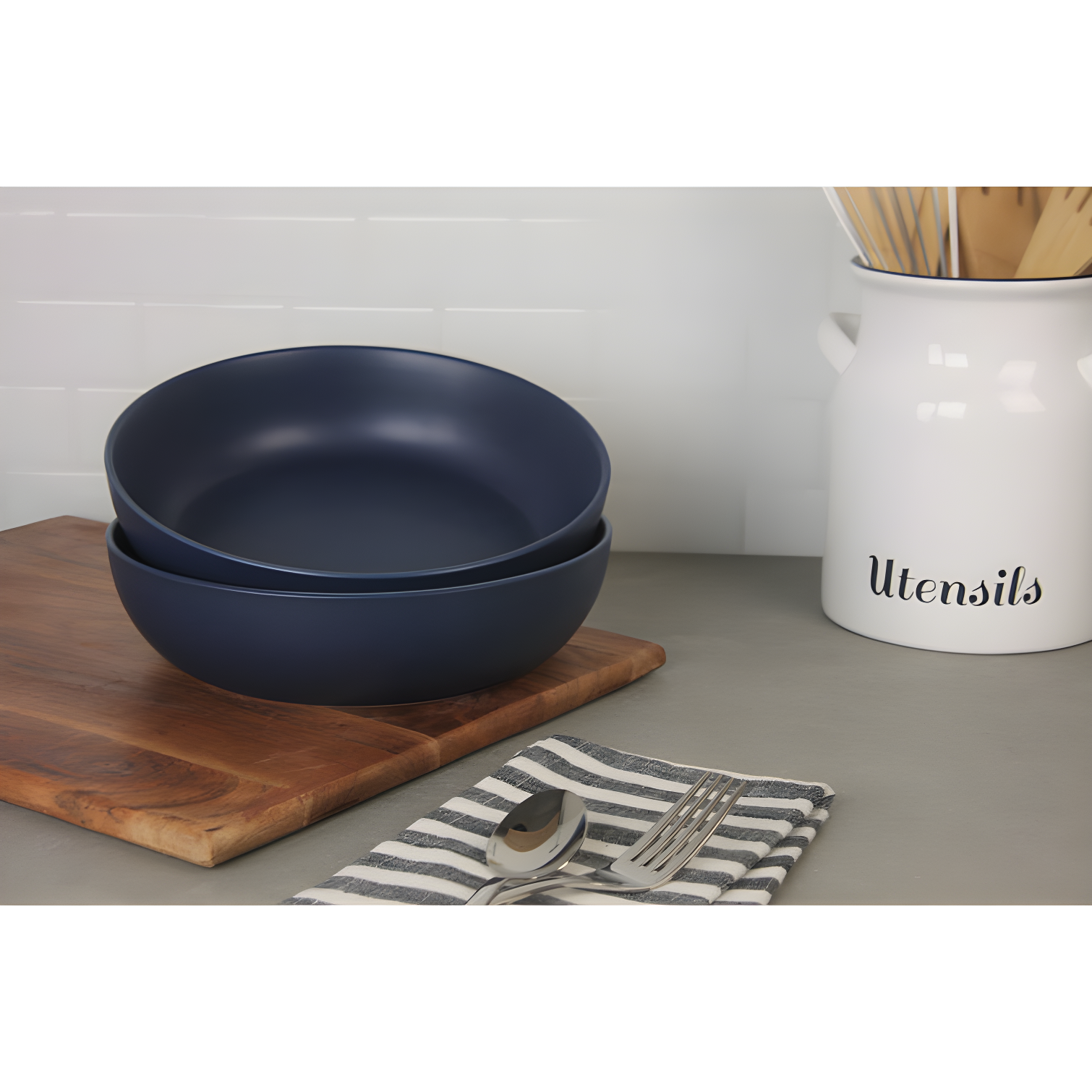Wazee Matte Serving Bowl