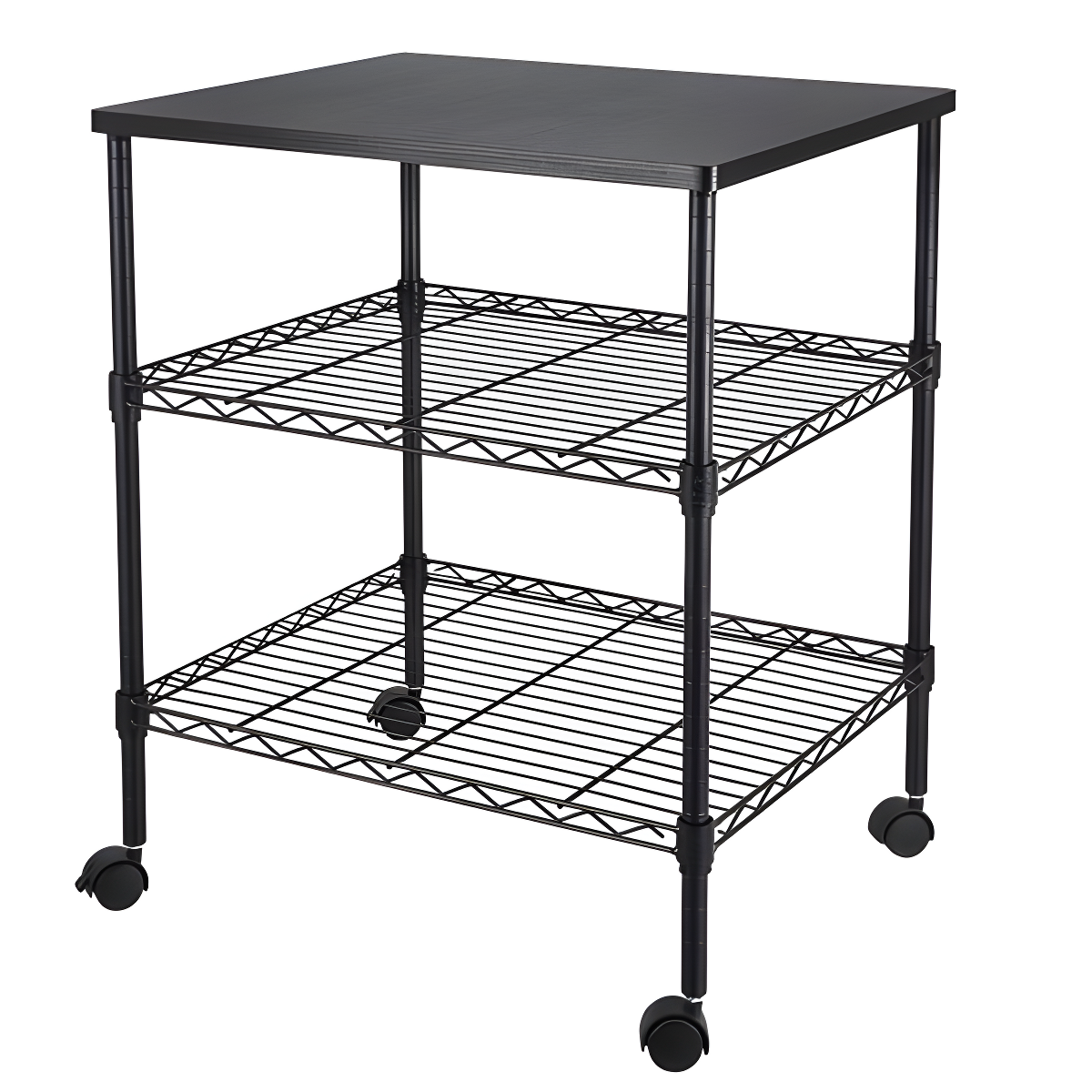 Zimtown Printer Stand Series / 3 Tier Printer Stand(Black)
