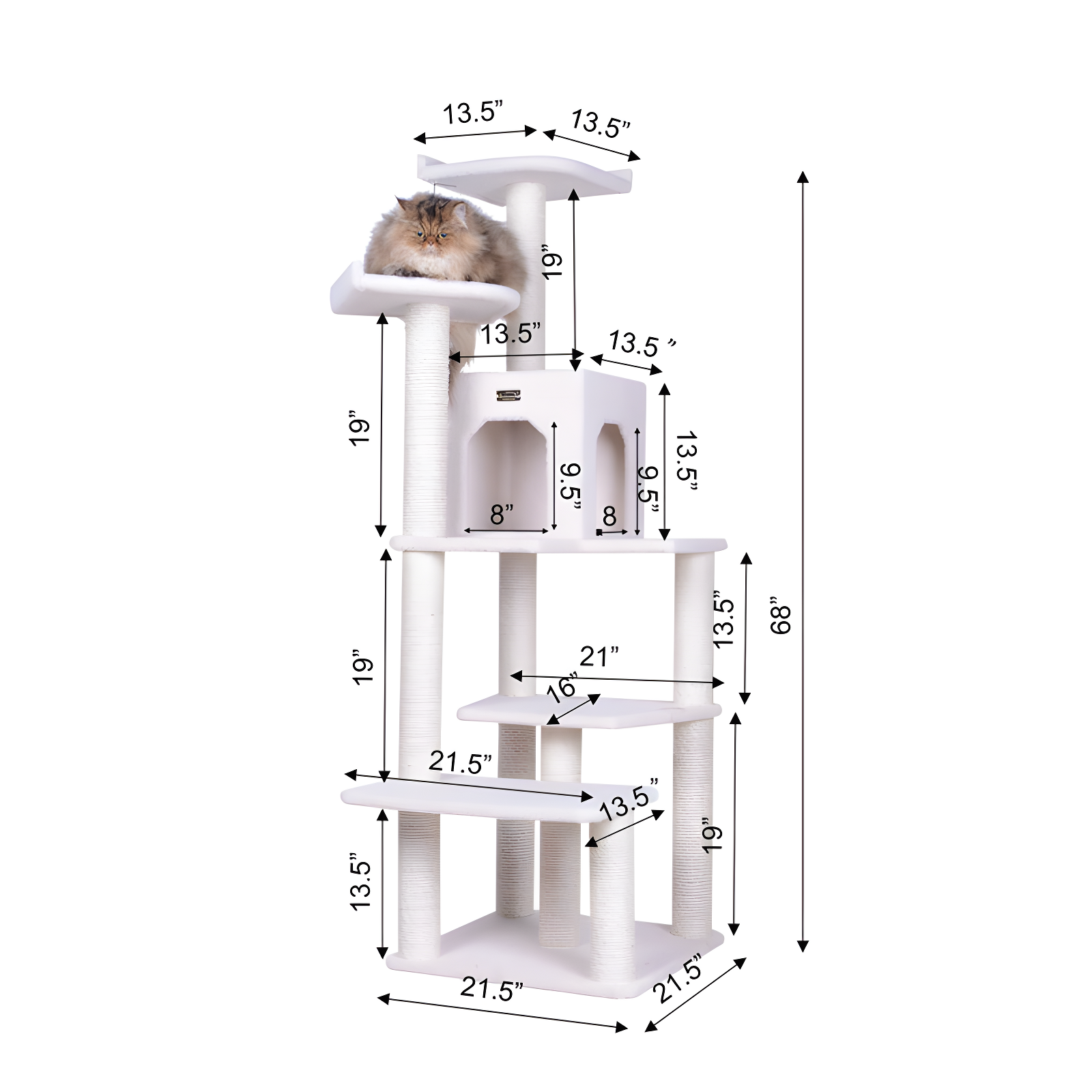 Armarkat Classic 68'' H Cat Tree
