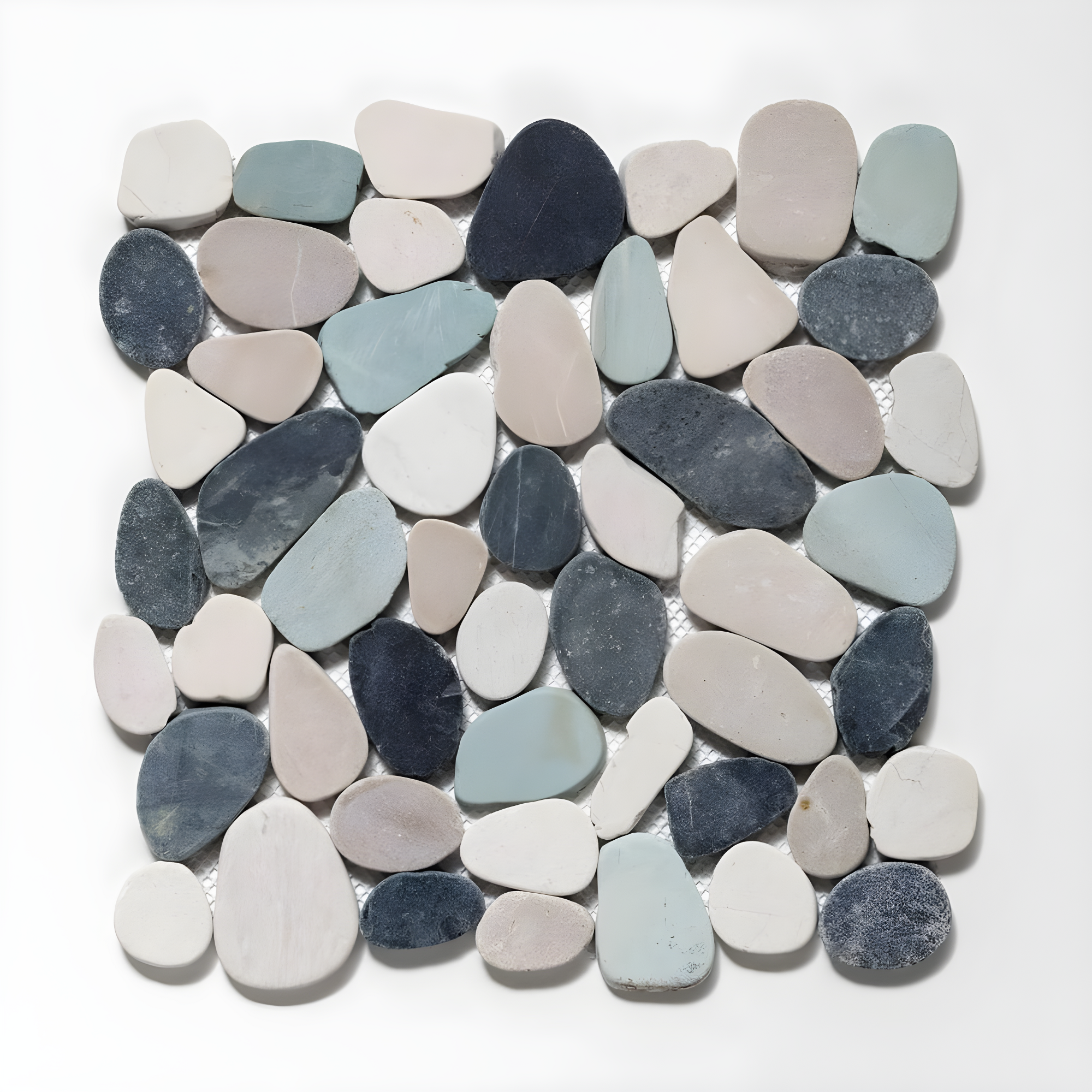 Sliced Pebble Mosaic Wall & Floor Tile