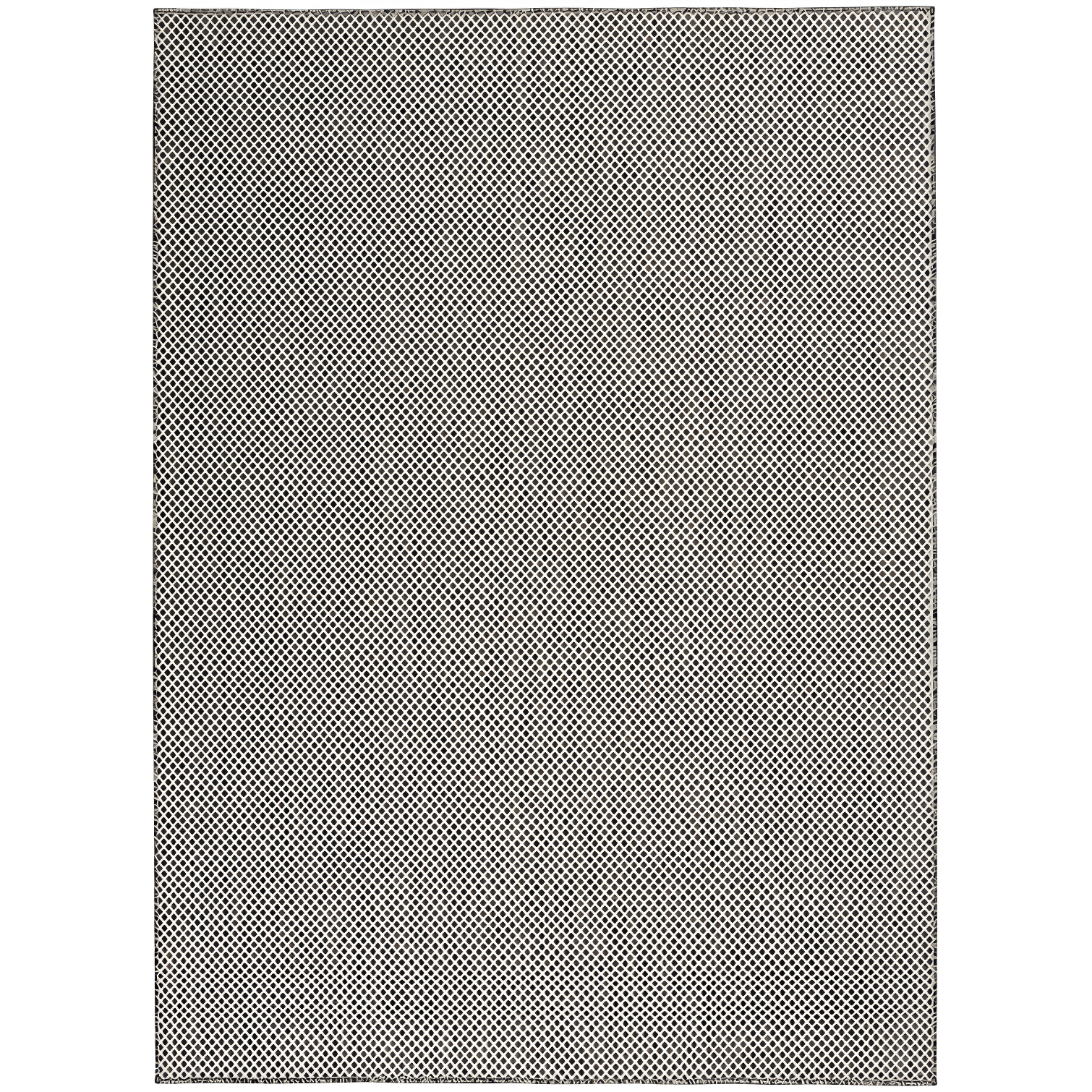 Beachcrest Home™ Rectangle Hartigan Geometric Machine Tufted Polypropylene Plastic Indoor / Outdoor Area Rug in Gray