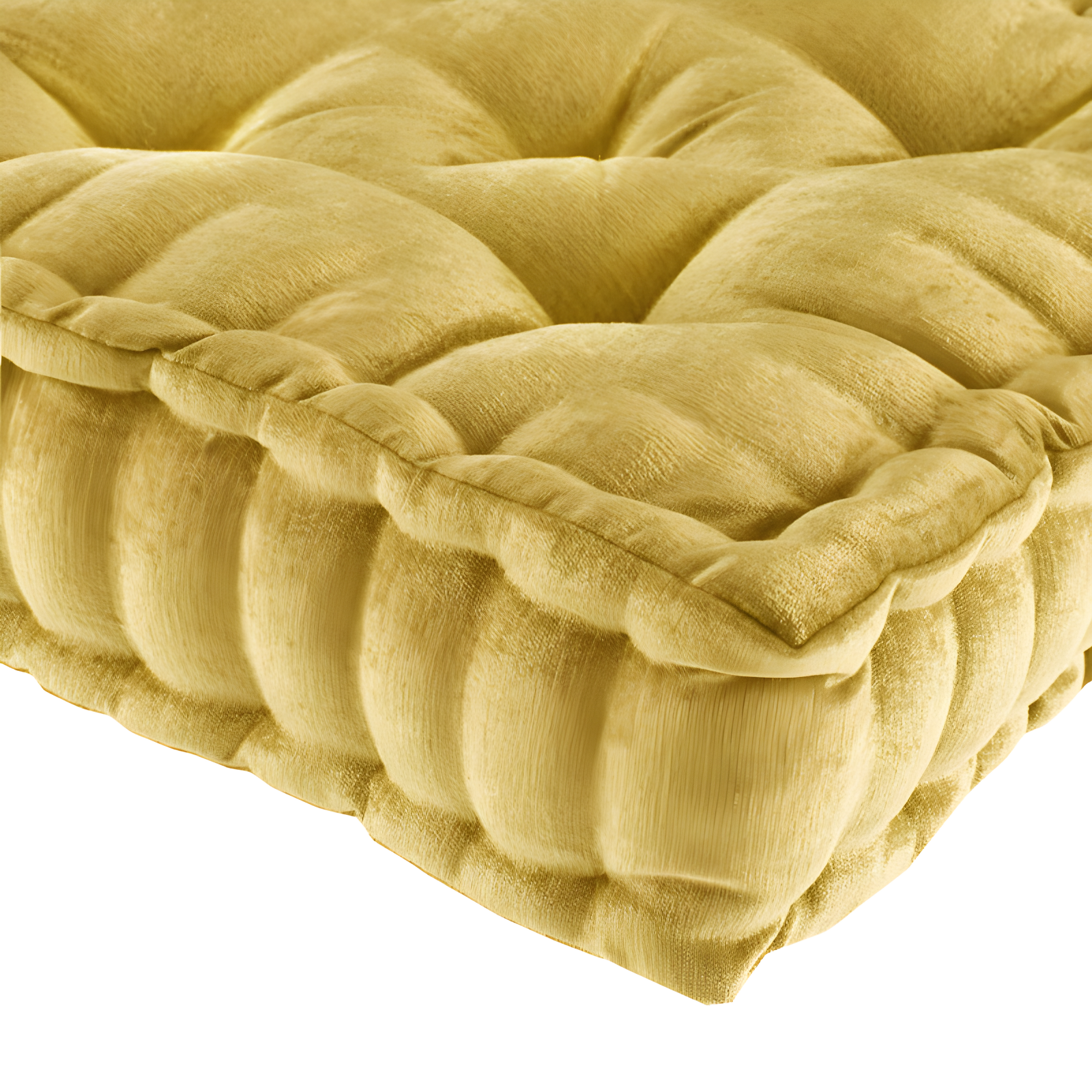 Azza Poly Chenille Square Floor Pillow Cushion