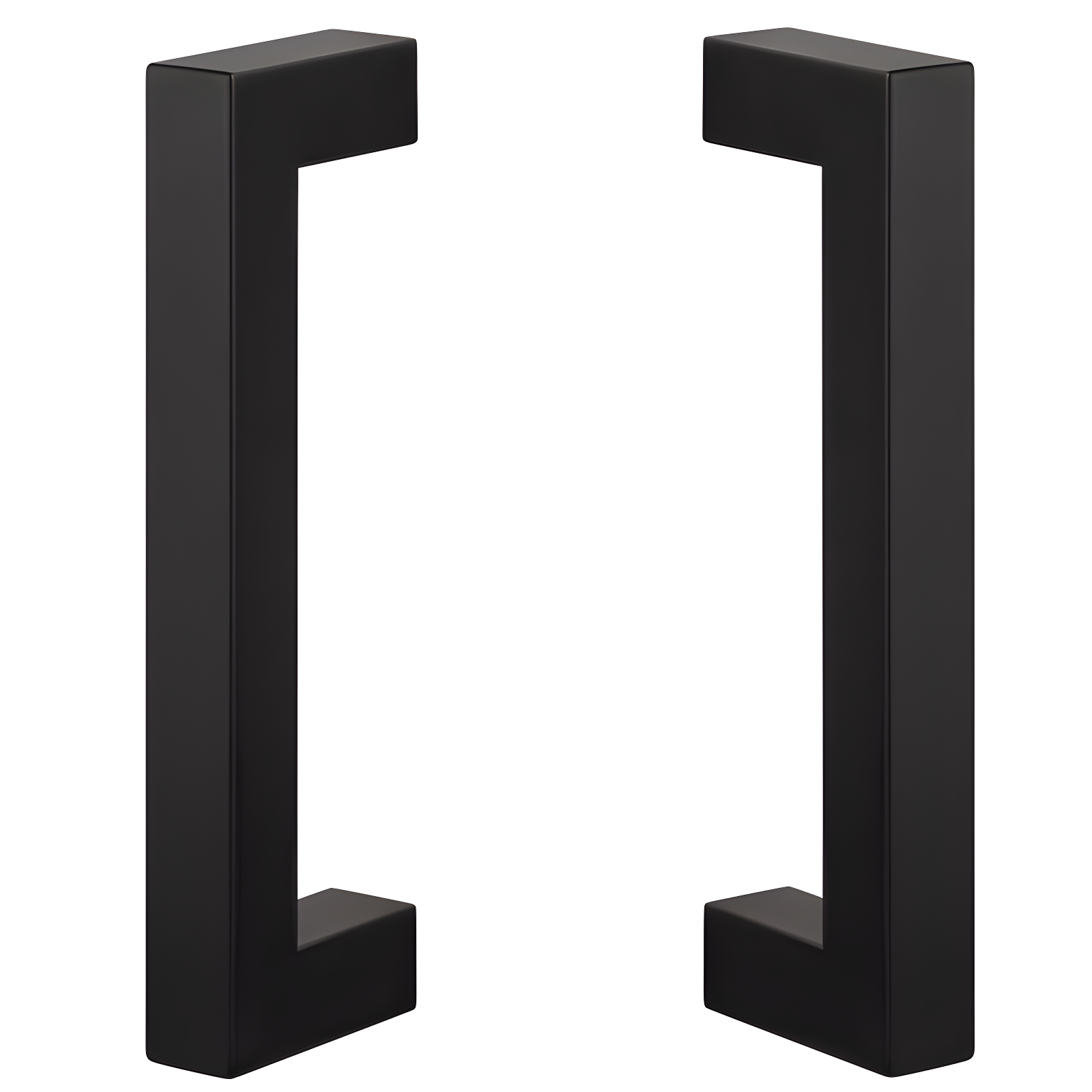 Sure-Loc Hardware Barn Door Handle, 9", Square, 2-sided (Set of 2)