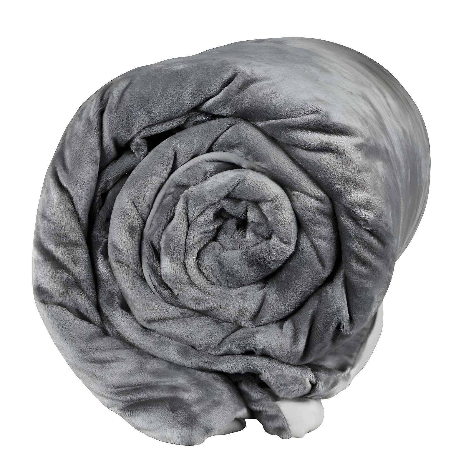 48"x72" 15lbs Temperature Balancing Weighted Blanket Gray - Tranquility