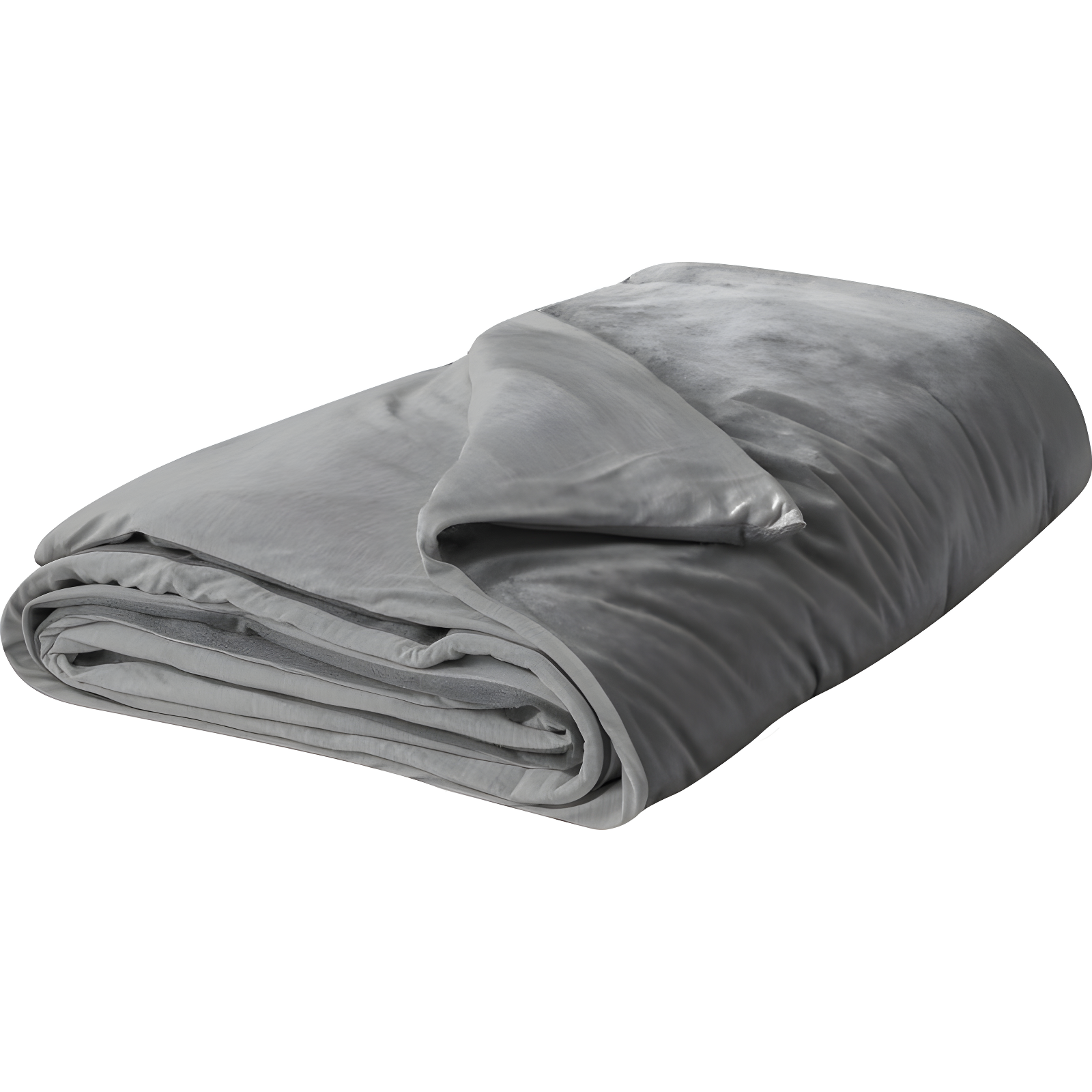 48"x72" 15lbs Temperature Balancing Weighted Blanket Gray - Tranquility