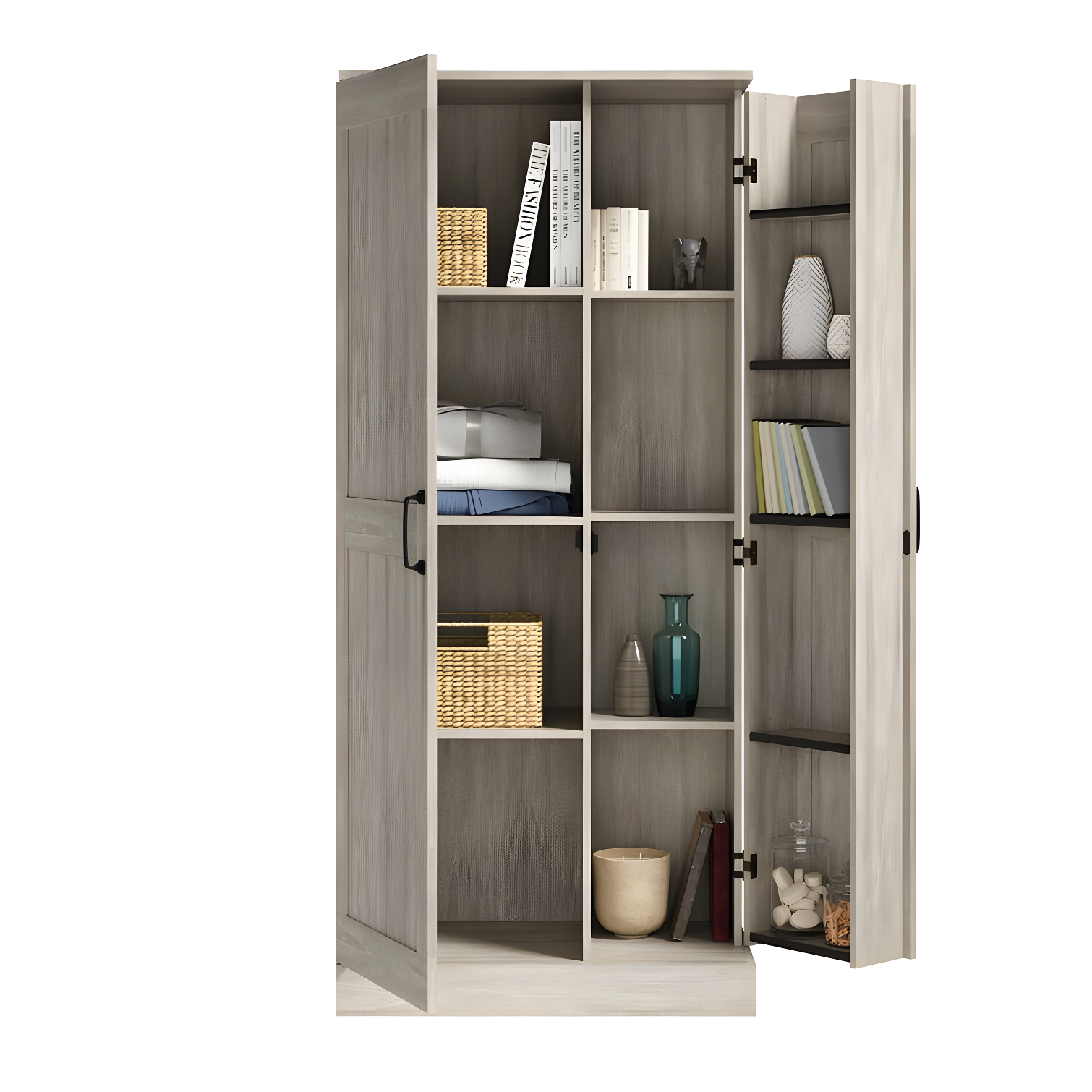 Brosnan 32.17'' Wide 11 - Shelf Storage Cabinet