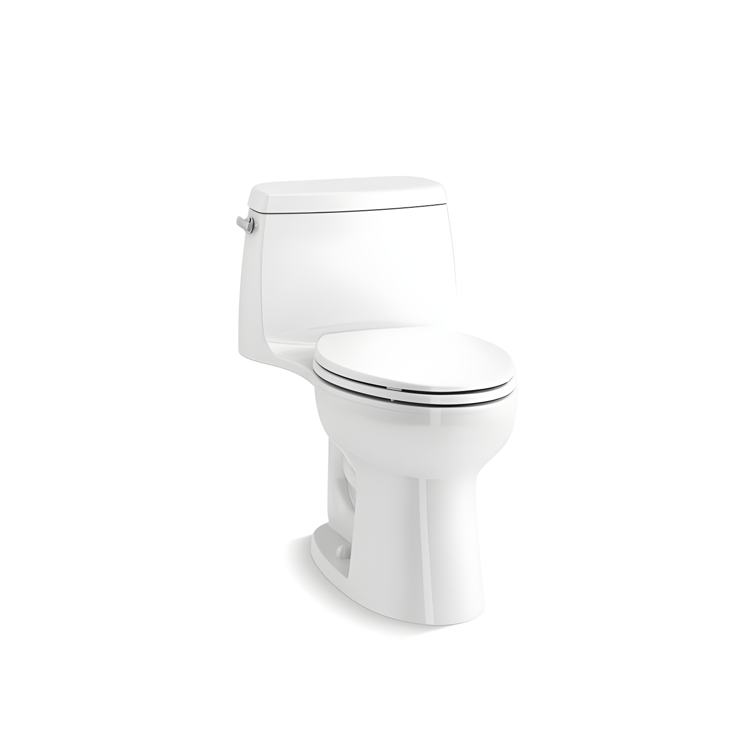 Santa Rosa One-Piece Compact Elongated 1.6 Gpf Toilet With Revolution 360 Swirl Flushing Technology
