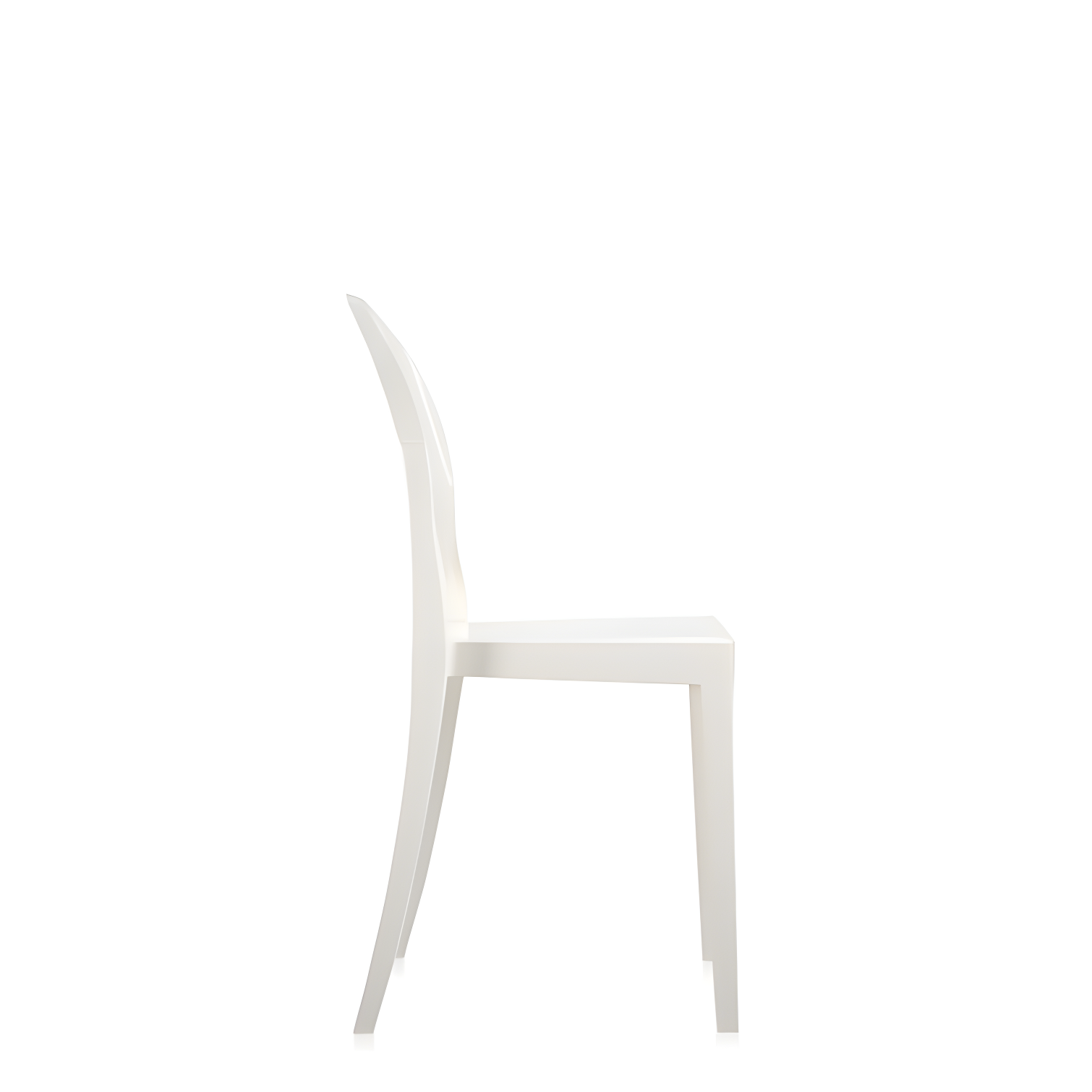 Ghost Outdoor Stacking Dining Side Chair
