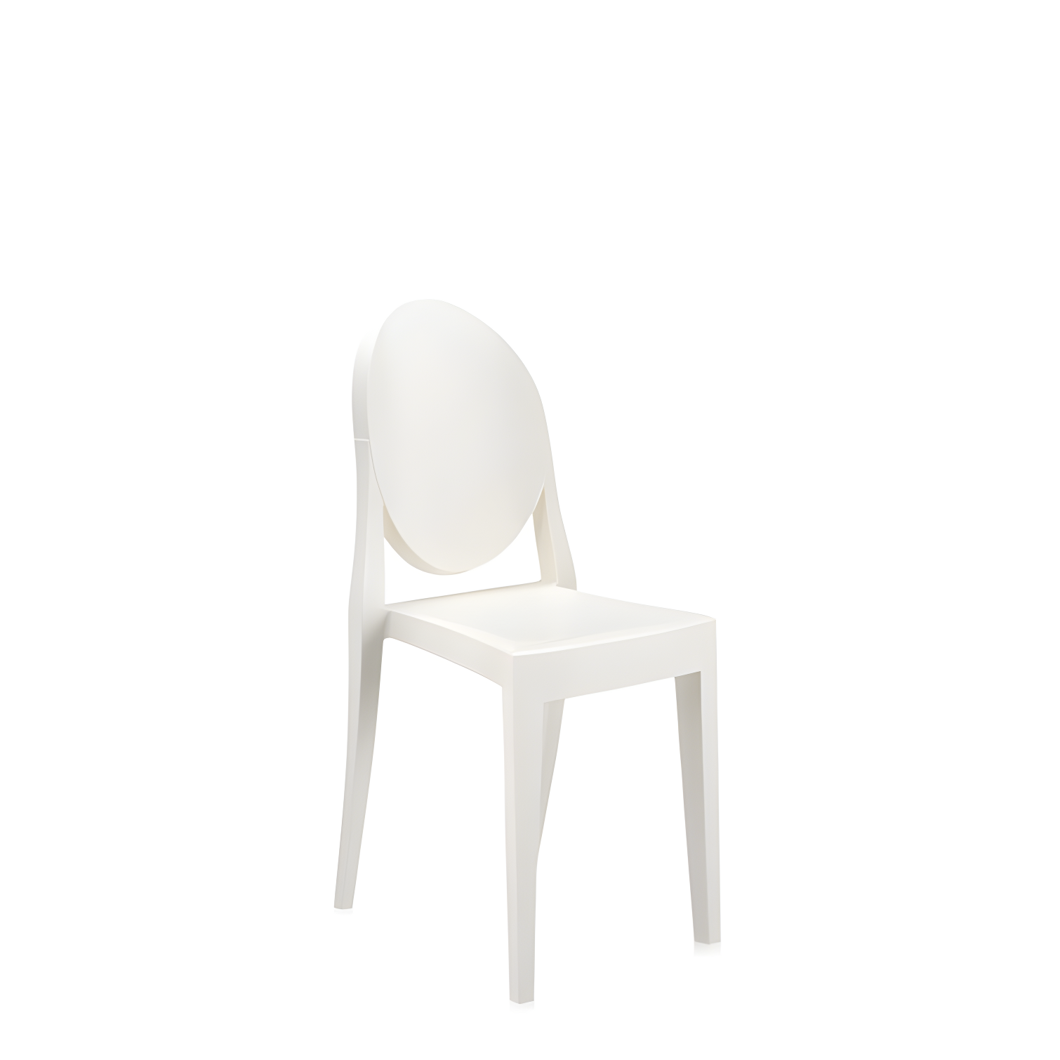 Ghost Outdoor Stacking Dining Side Chair