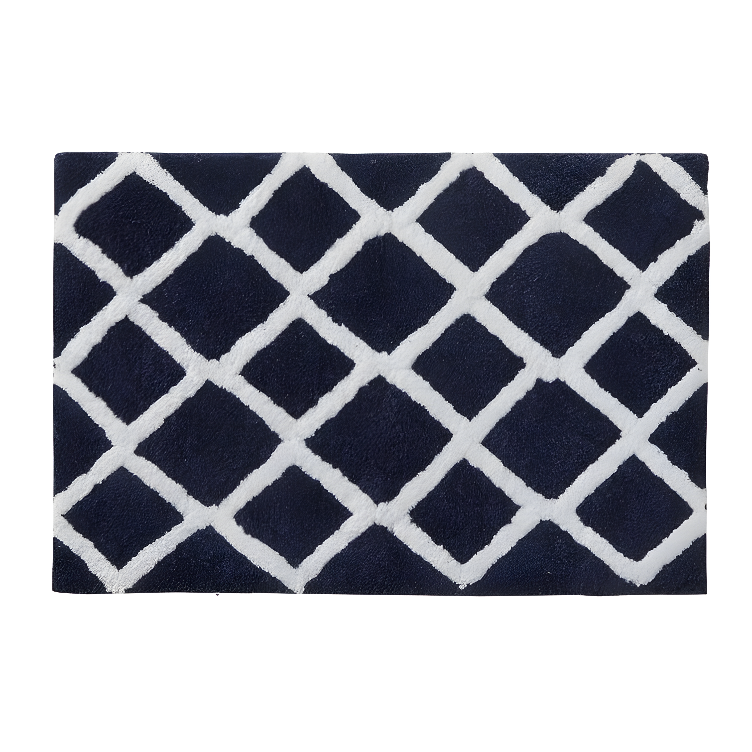Bittman Reversible High Pile Tufted Bath Rug