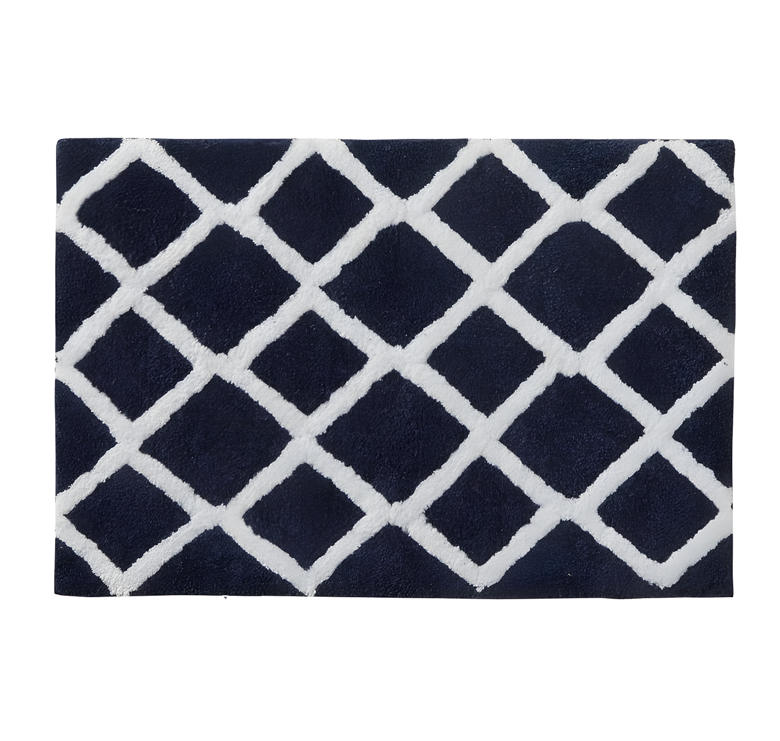 Bittman Reversible High Pile Tufted Bath Rug