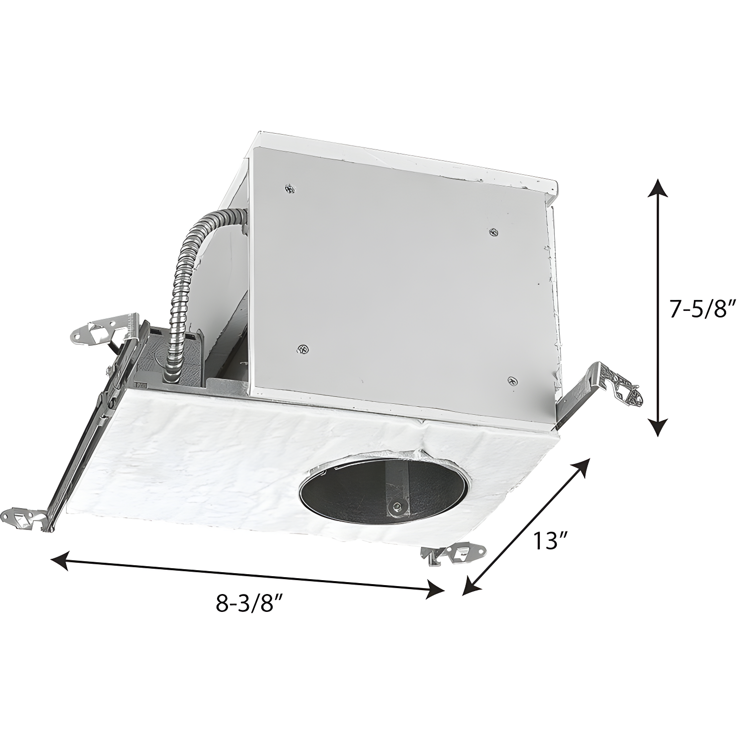 Progress Lighting P85-FB Firebox New Construction Fire Rated Ceilings Recessed Housing