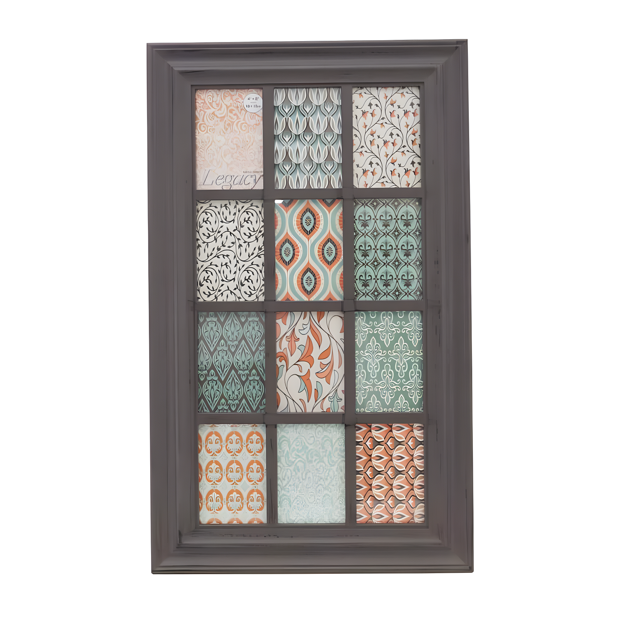 KG Collage Frame, Grey, Holds 12 4x6”