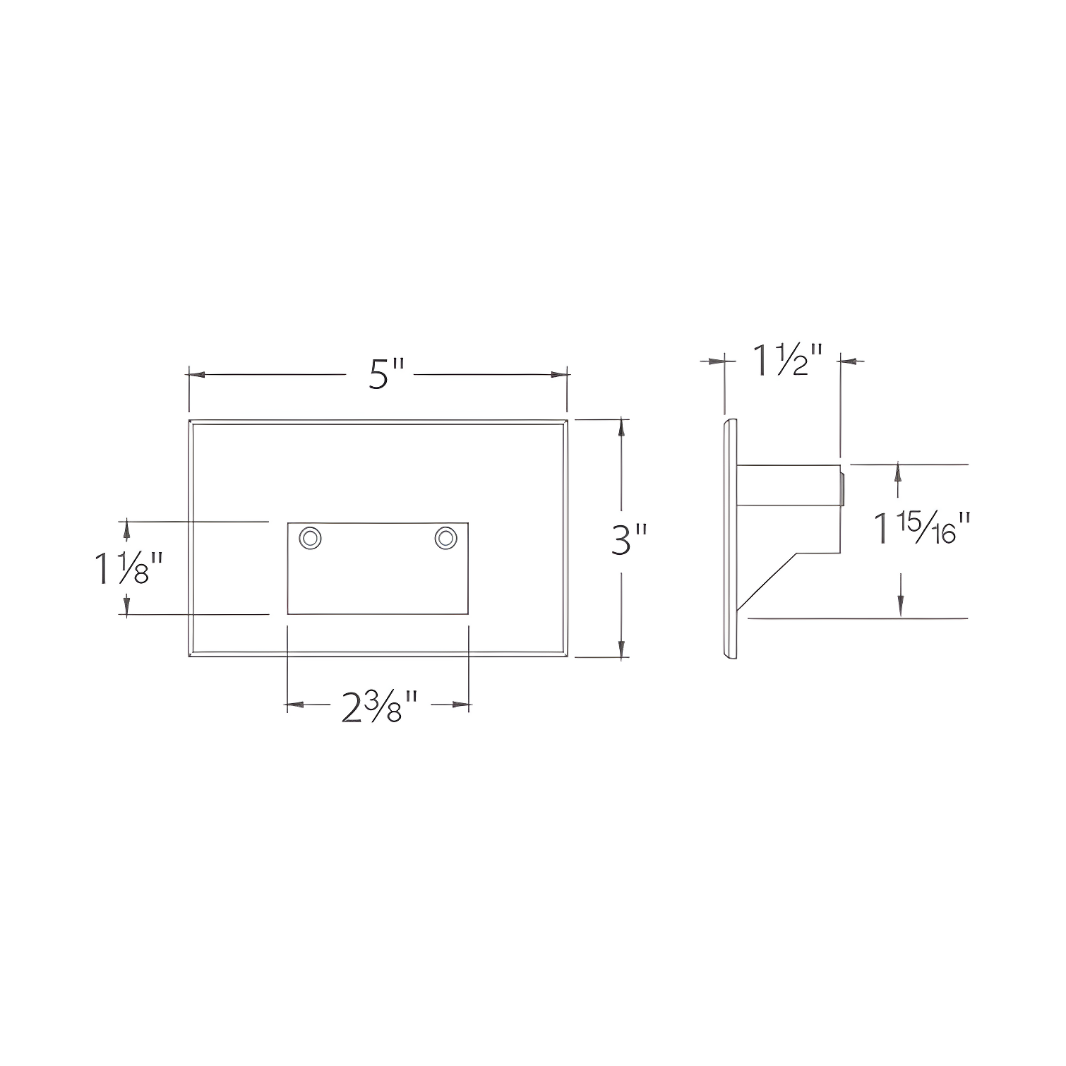 Low Voltage Integrated LED Metal Step Light