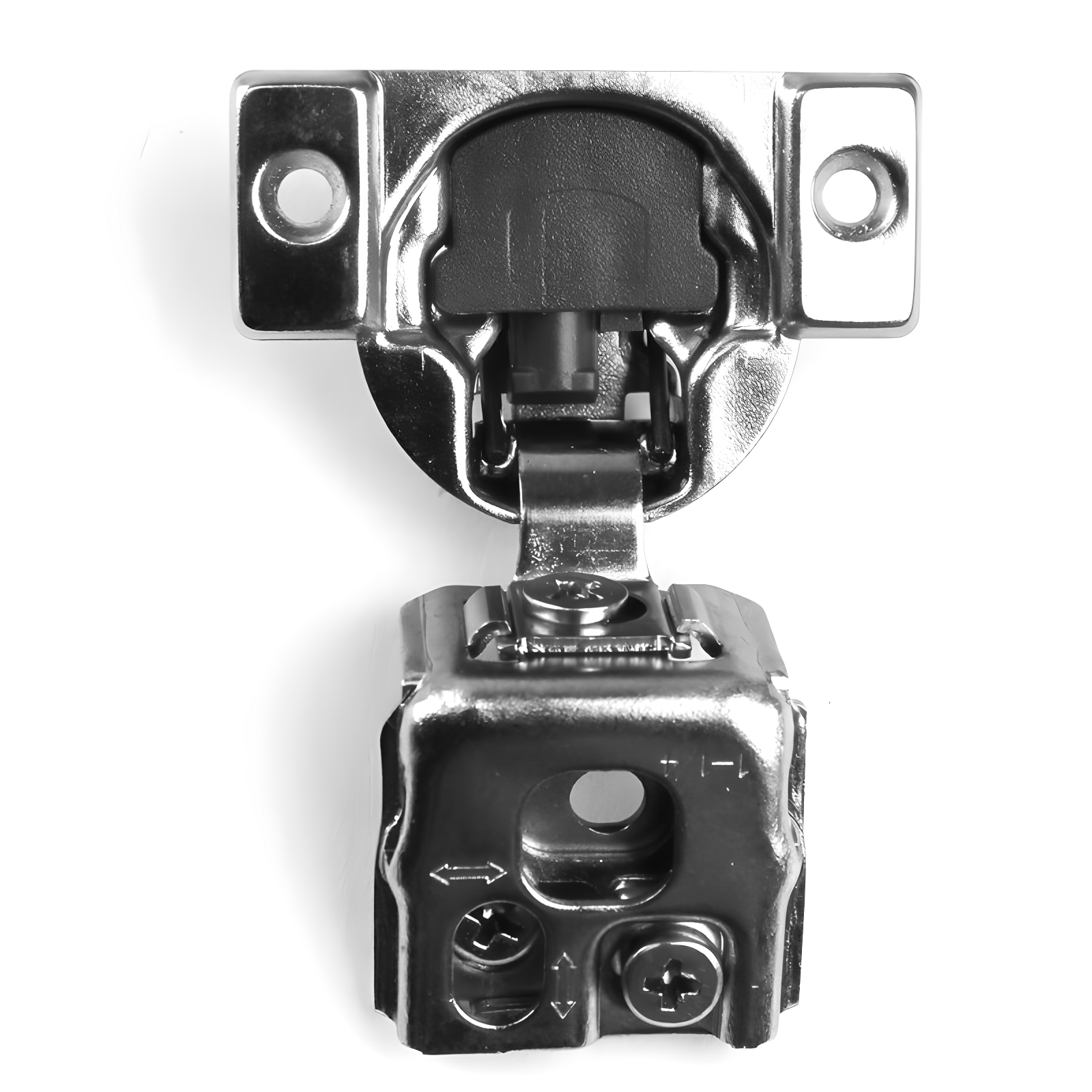 1 1/4 Overlay 2 Pack 105 Degree Soft Close Face Frame Concealed Hinge (Set of 2)