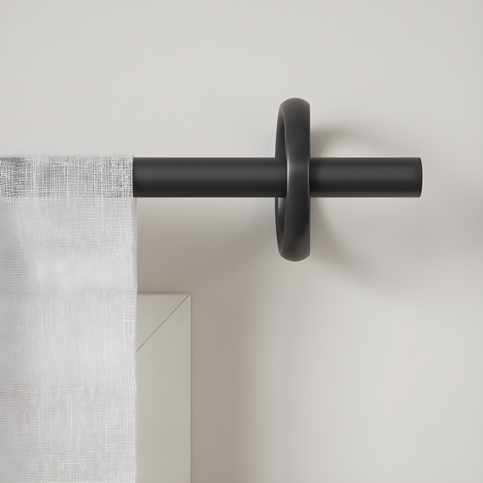 Umbra Steel Adjustable Single Curtain Rod