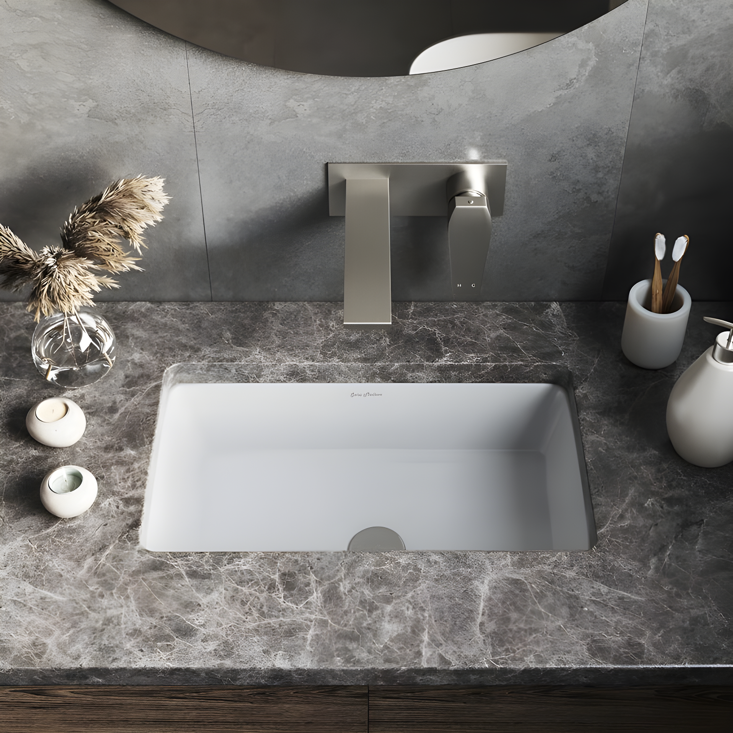 Voltaire 21" Rectangular Under-Mount Bathroom Sink