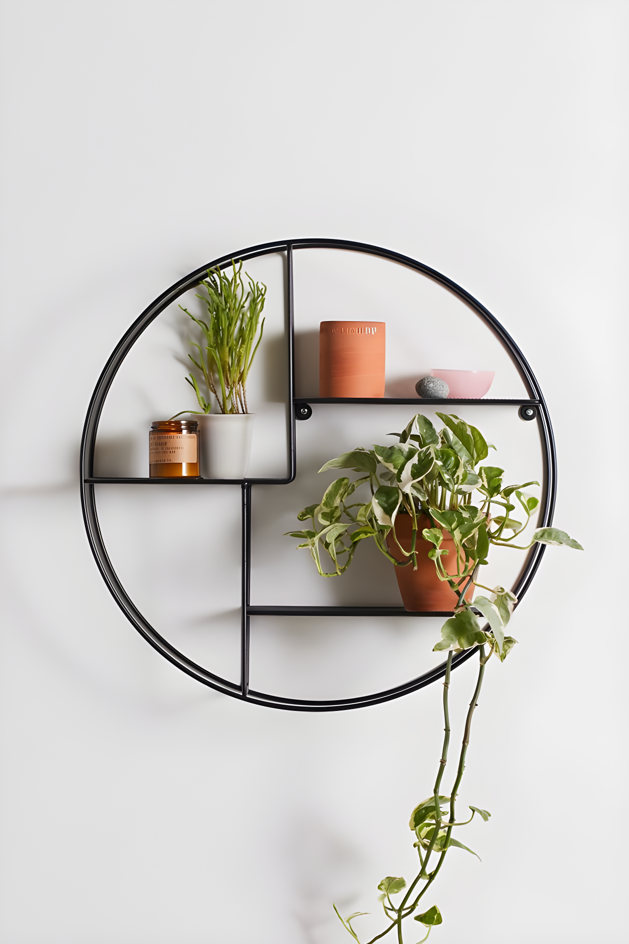 Marlow Round Wall Shelf