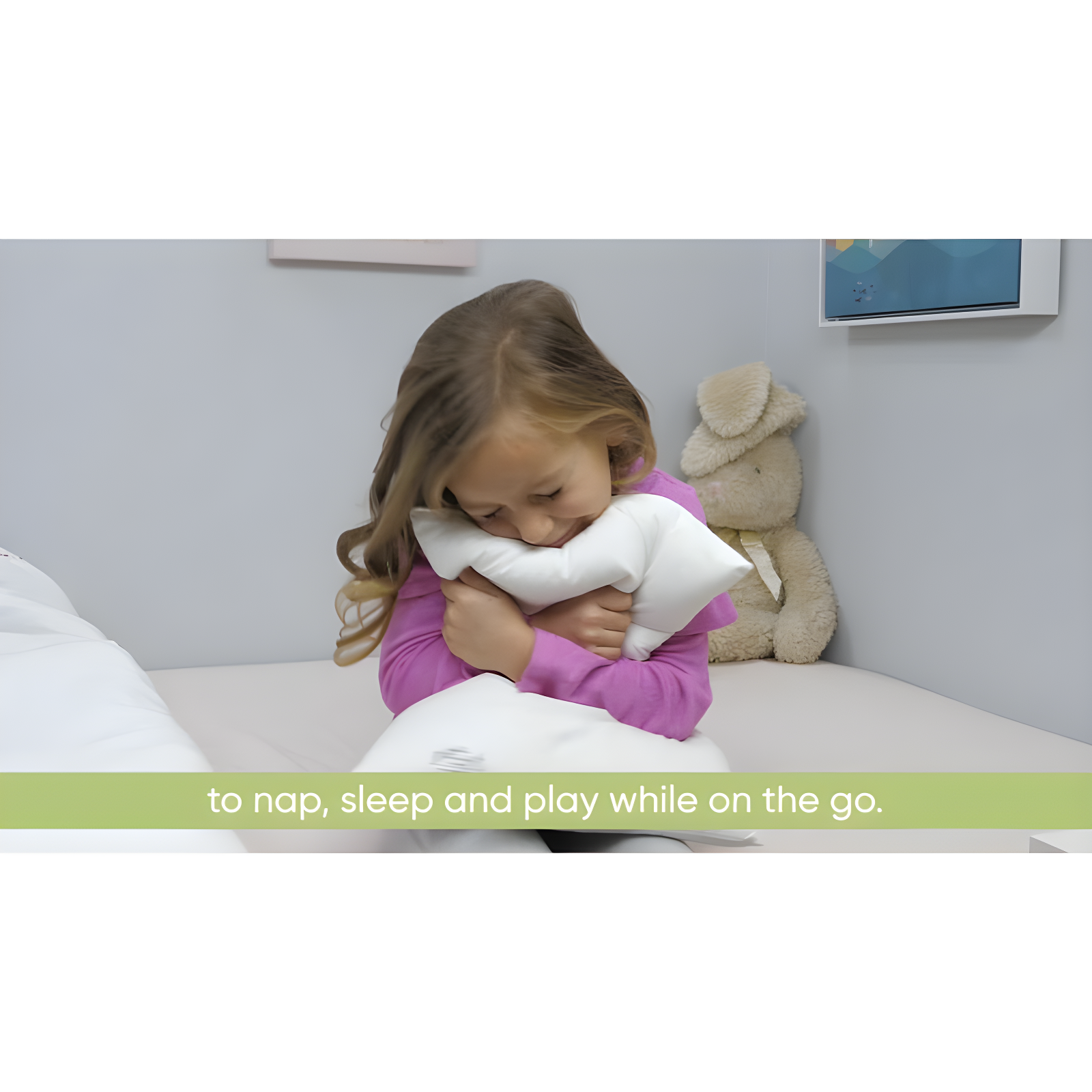 KeaBabies 2-Pack Toddler Pillow - Soft Organic Cotton Kids Pillows for Sleeping - 13X18 Travel Pillow for Kids Age 2-5 (Soft White)