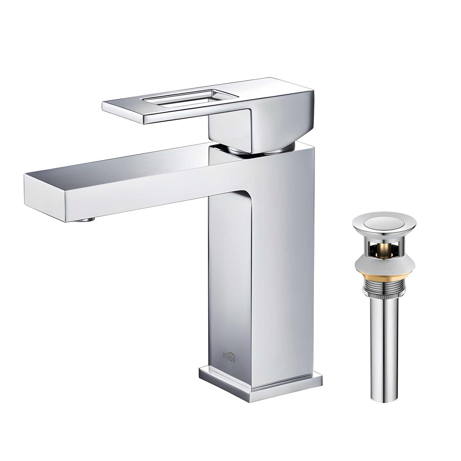 Cube Single-Hole Single-handle Bathroom Faucet
