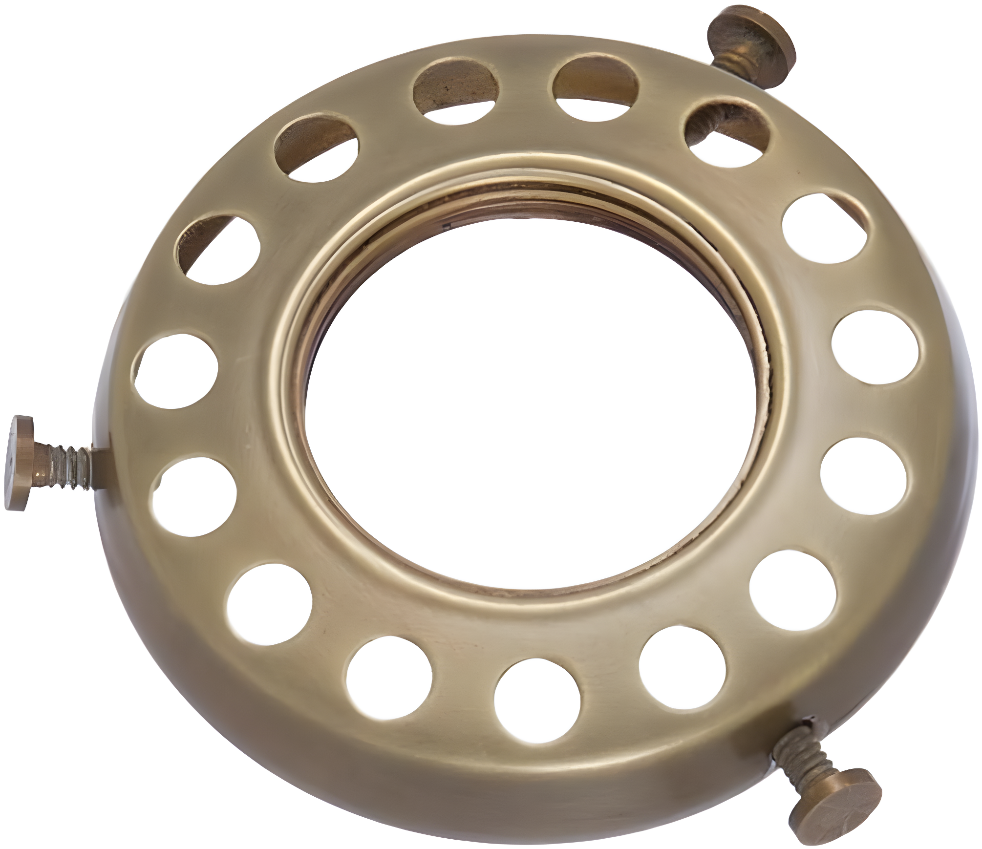 B&P Lamp® 2 1/4" Fitter, Brass Screw-on, Uno-type Shade Holder