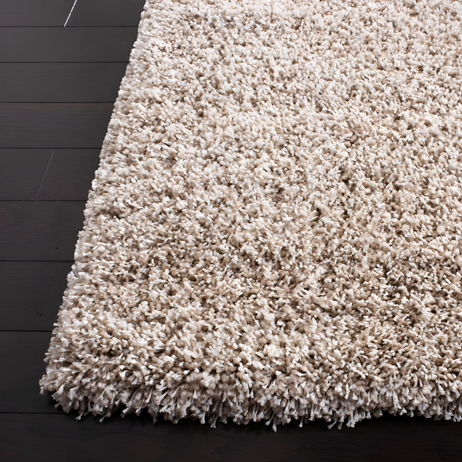 Shag SG151 Power Loomed Area Rug - Beige - 8'x10' - Safavieh.