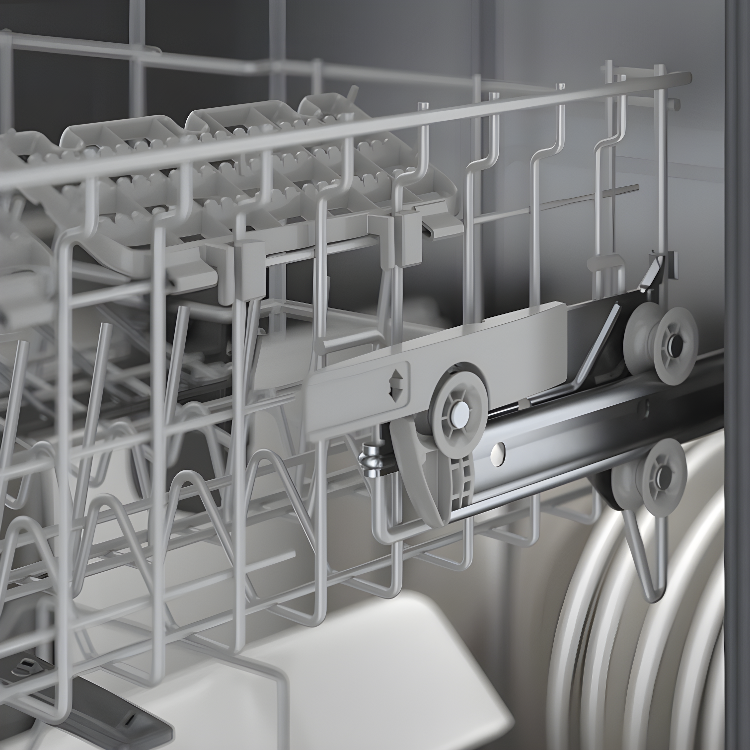 500 Series 24" Stainess Steel Top Control Built-In Dishwasher with Stainless Steel Tub and Flexible 3Rd Rack