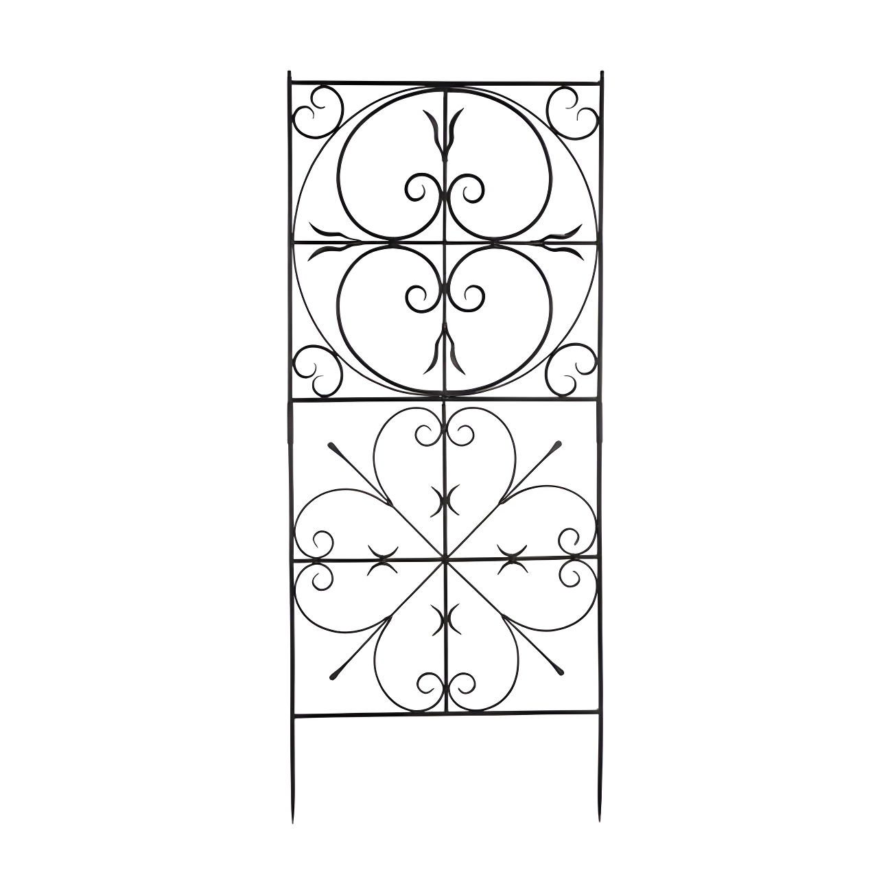 Achla  Garden Aldrich Trellis - Graphite Powdercoat