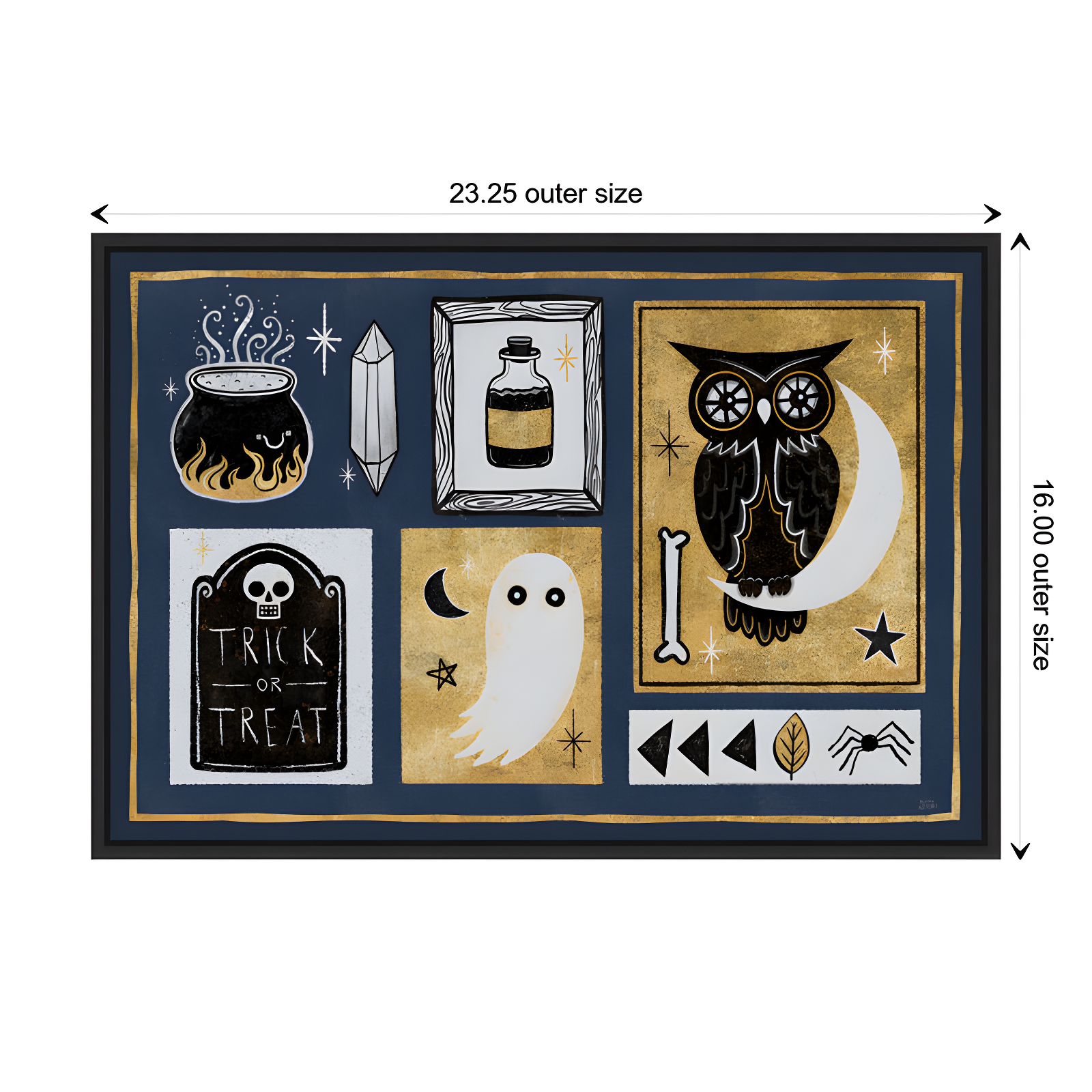 " Frightfully Wicked II Owl " by Melissa Averinos