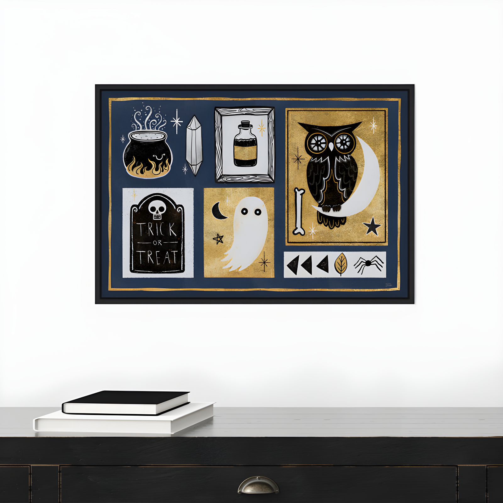 " Frightfully Wicked II Owl " by Melissa Averinos
