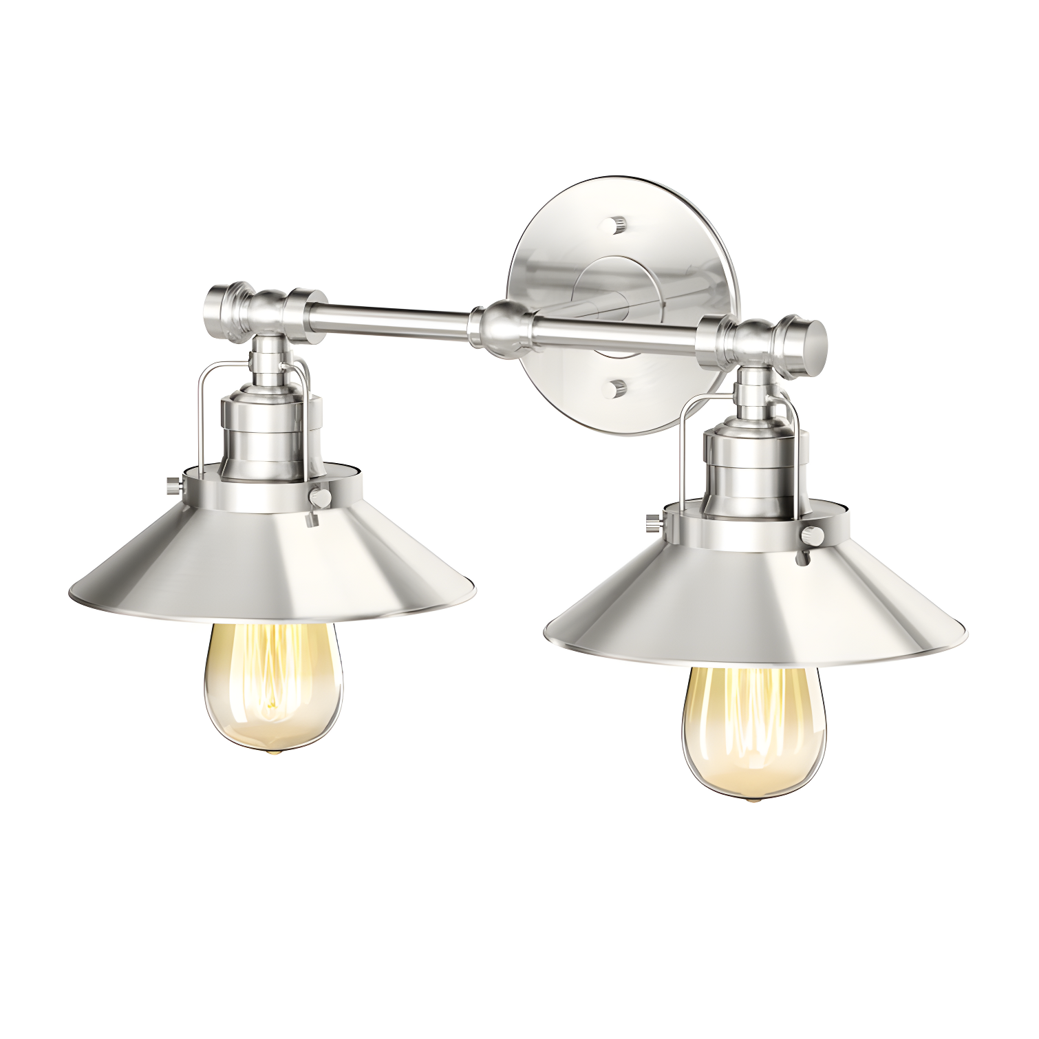 Gatco Farmhouse Wall Mount 2-Light Fixture | Double Wall Metal Sconce