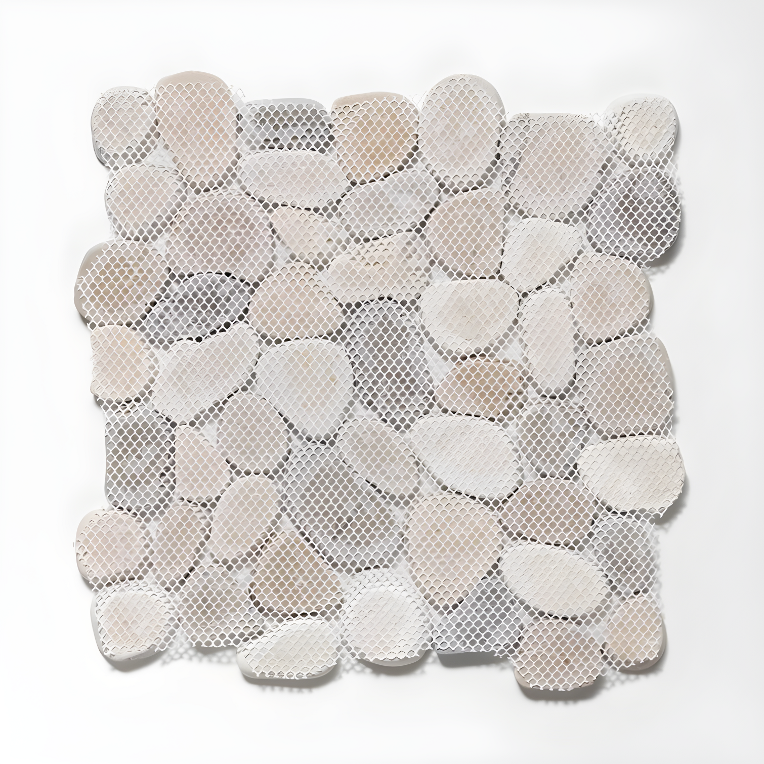 Sliced Pebble Mosaic Wall & Floor Tile