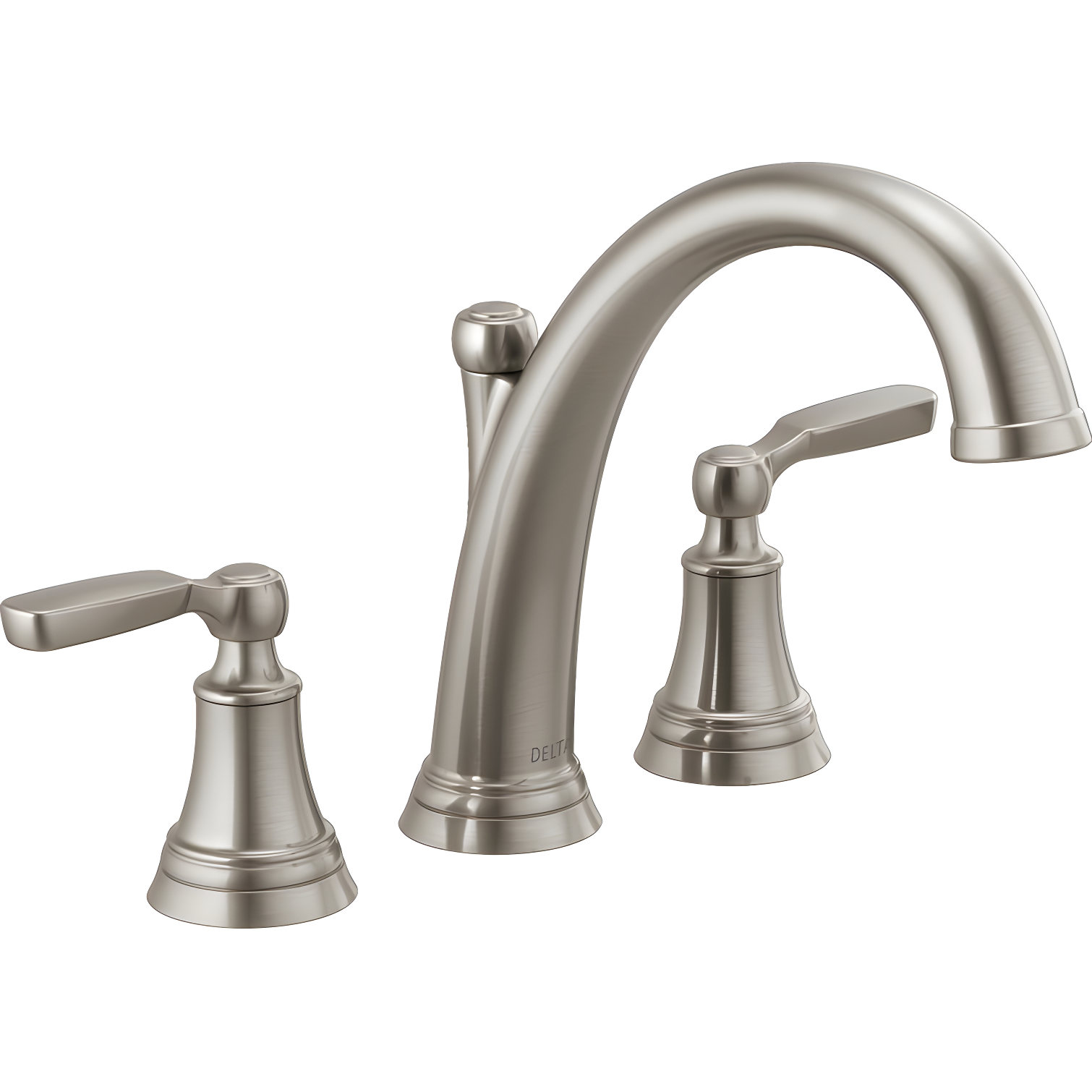 Double Handle Deck Mounted Roman Tub Faucet Trim