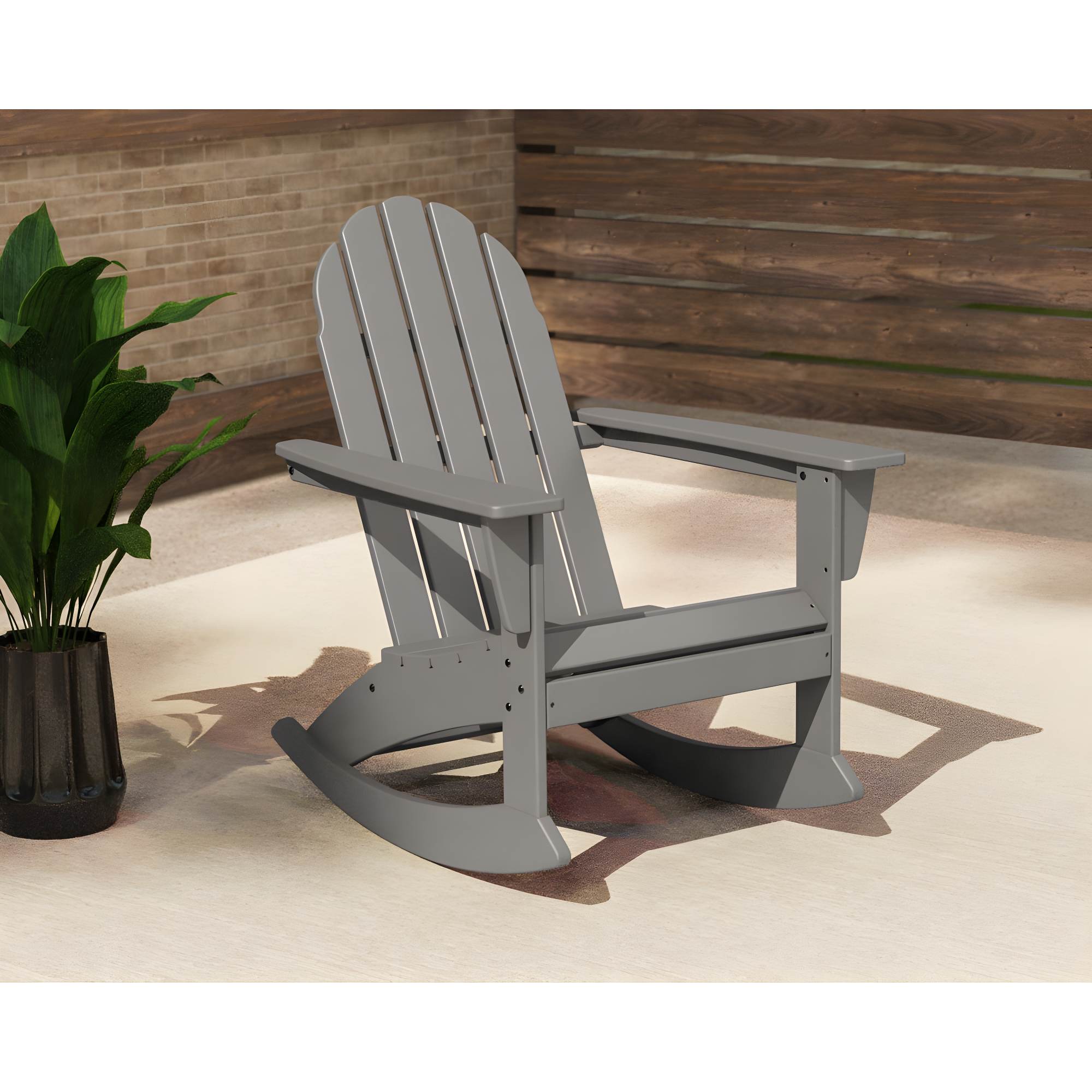 Vineyard Adirondack Rocking Chair