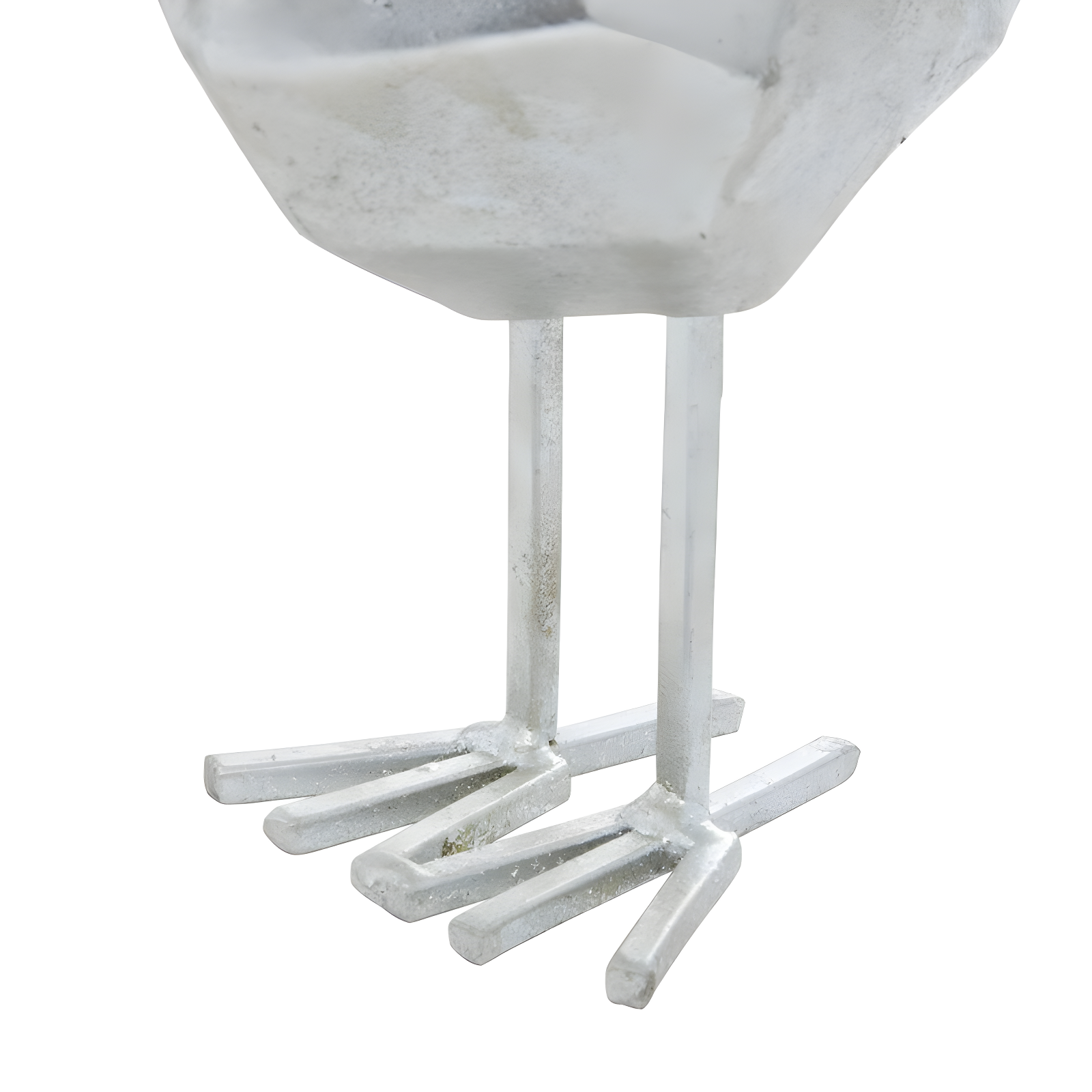 Polystone Bird Decorative Sculpture with Origami Accents