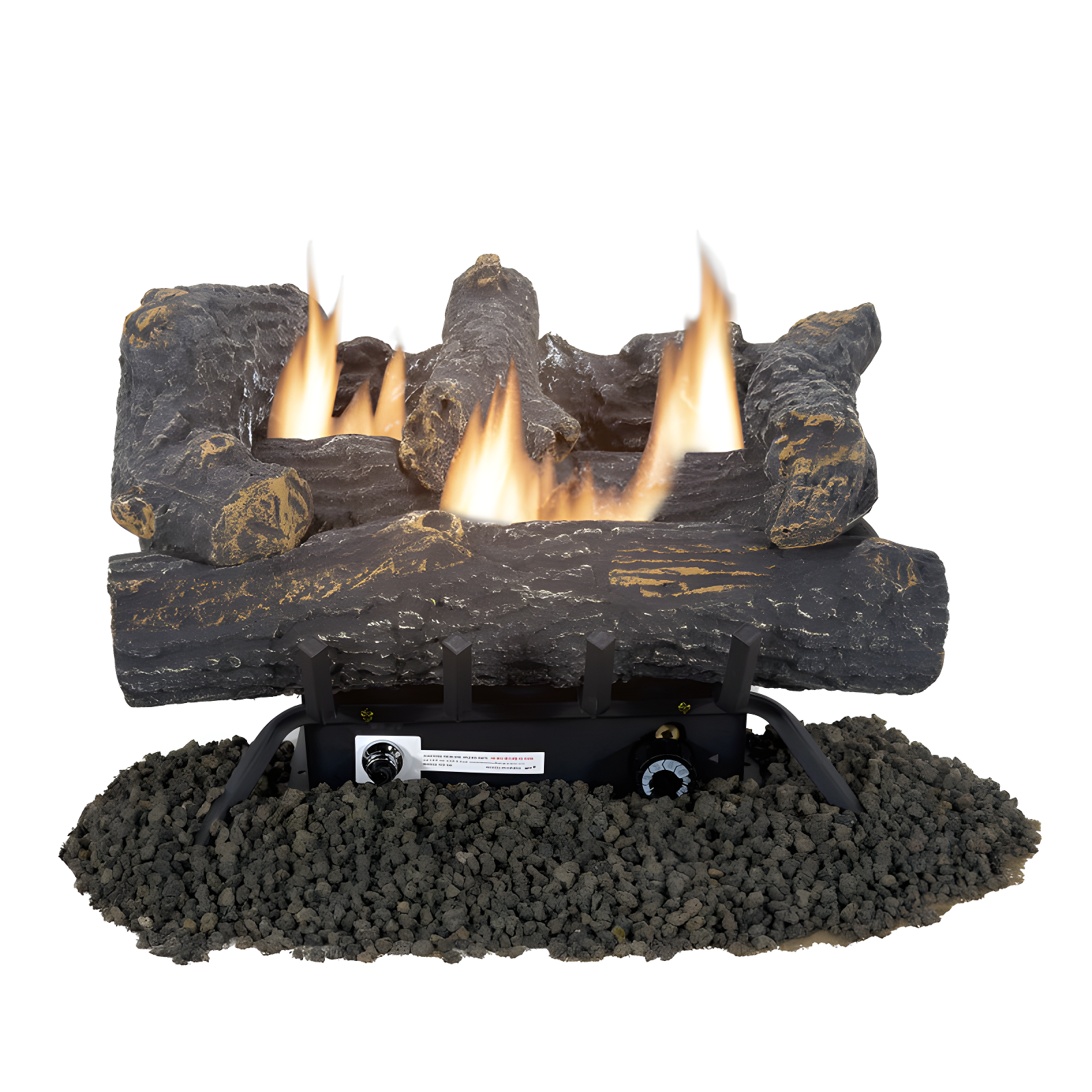 Pleasant Hearth Southern Oak Vent Free Gas Log Set 30,000 BTU's