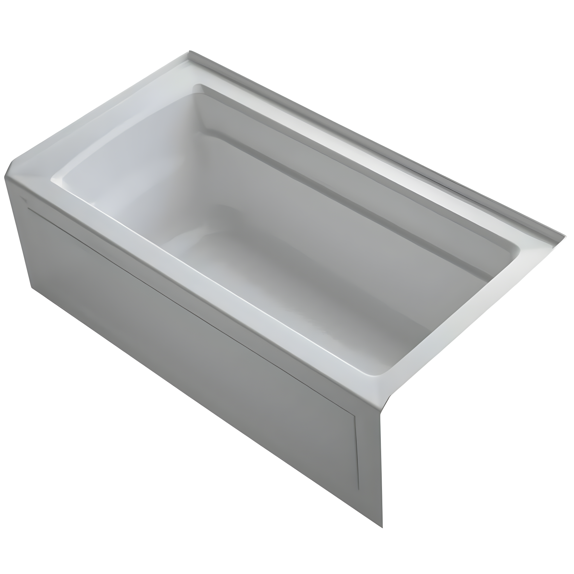 Archer® 60" x 32" Acrylic Alcove Soaking Bathtub with Comfort Depth