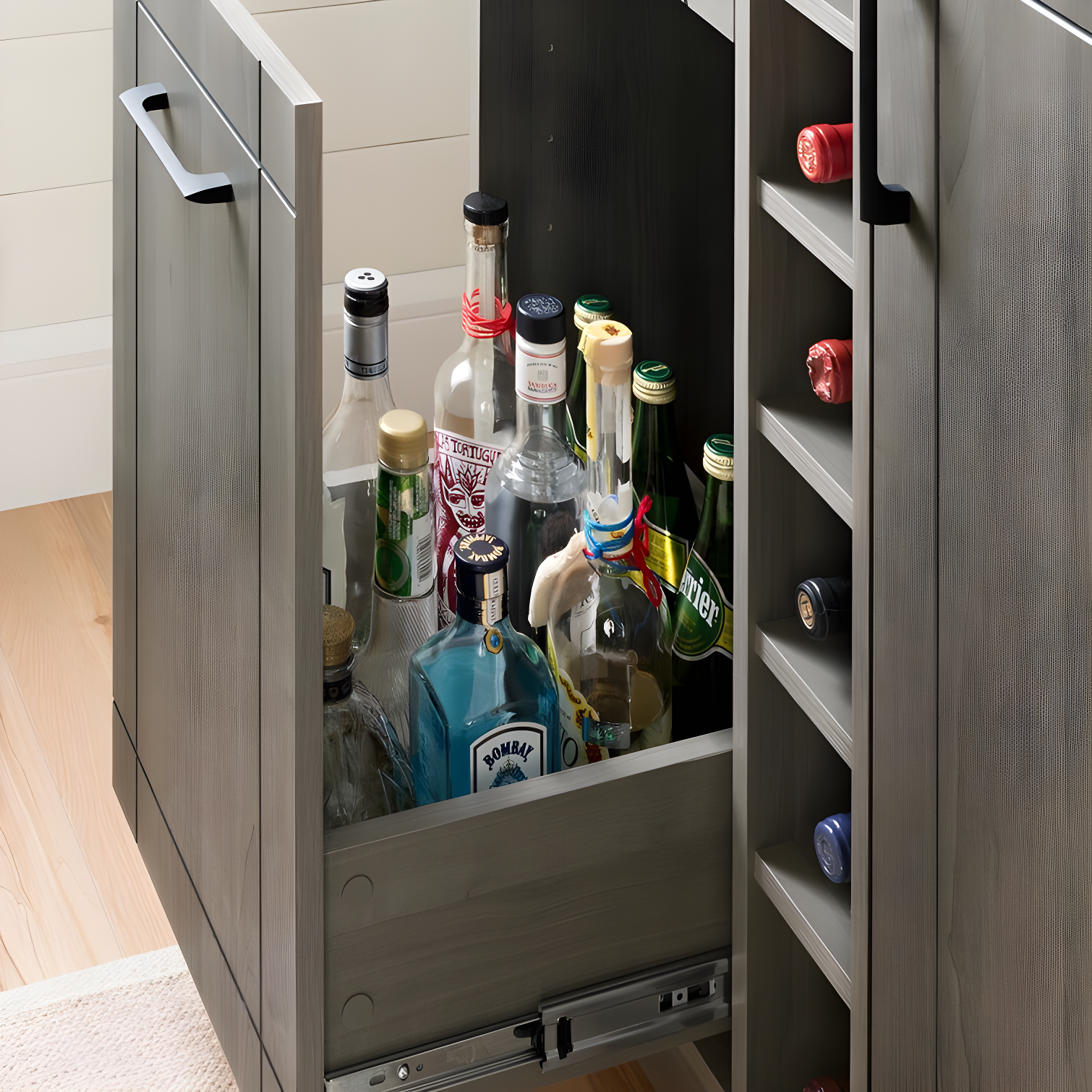 Vietti 35.63'' Bar Cabinet