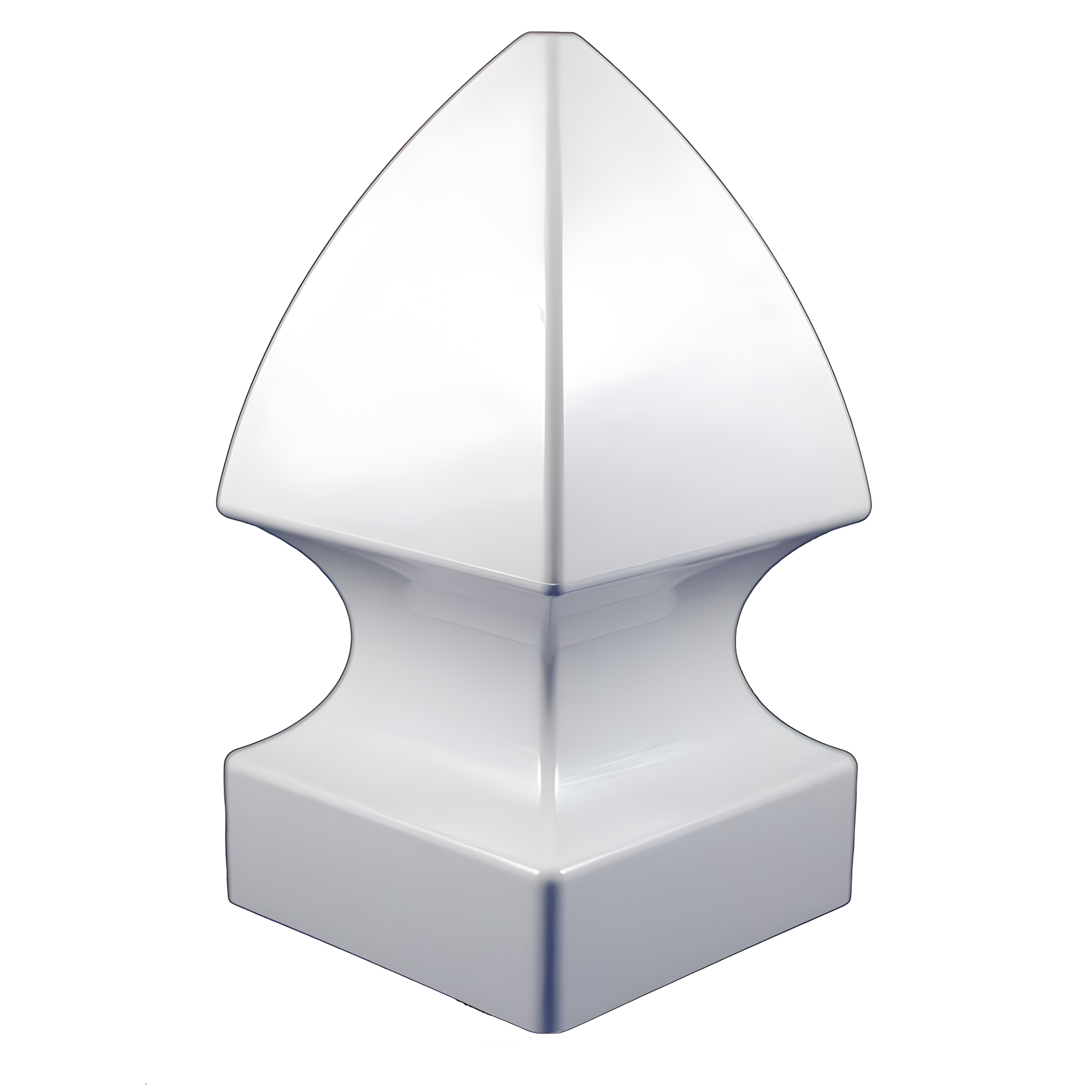 WEATHERABLES 4x4 Post Caps – Weatherproof Premium Outdoor Vinyl Post Cover for Lasting Durability and Easy Installation on Vinyl Decks, Patios, Porches, or Mailbox Posts (Gothic)