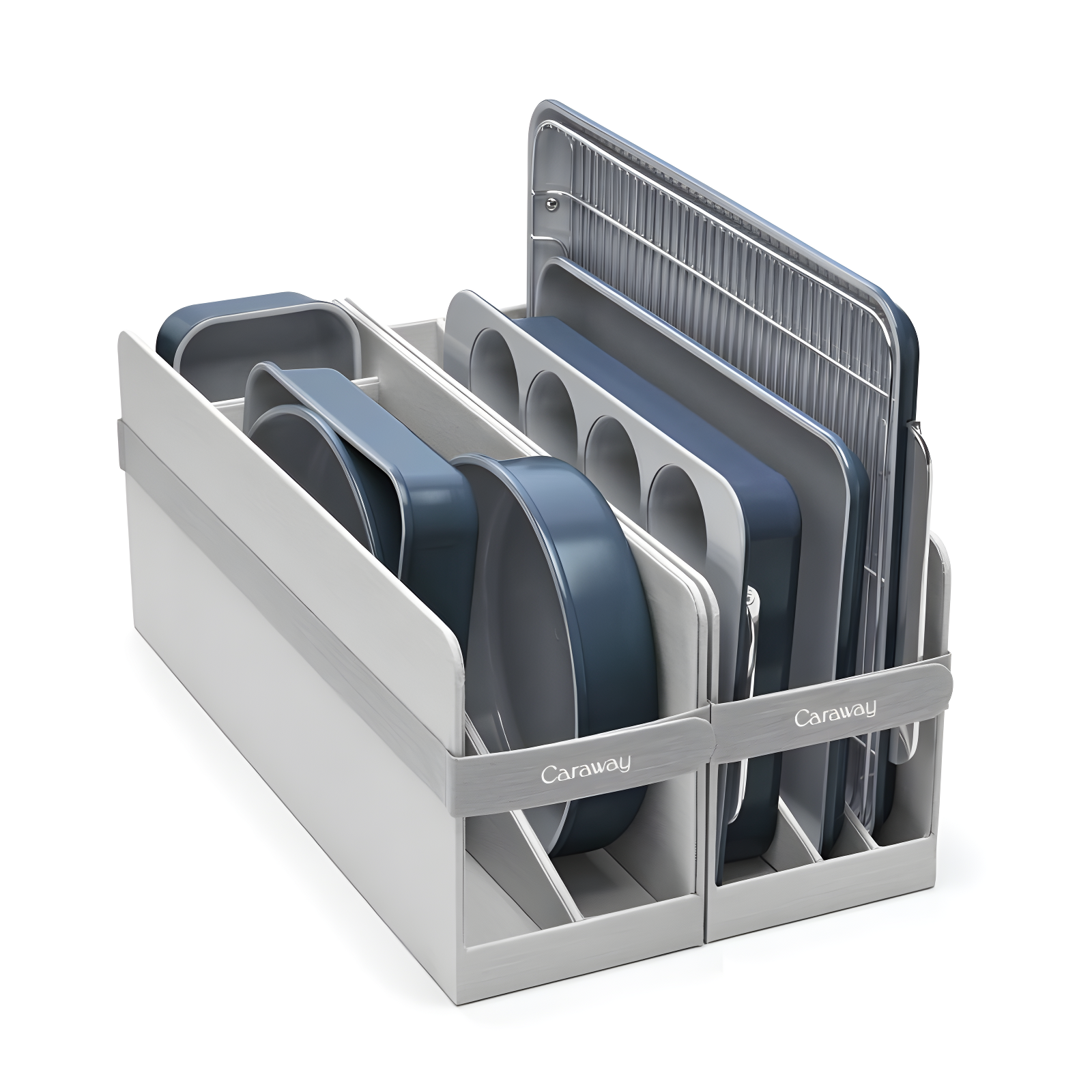Caraway Navy Non-Toxic Ceramic Non-Stick Mini 5-Piece Bakeware Set