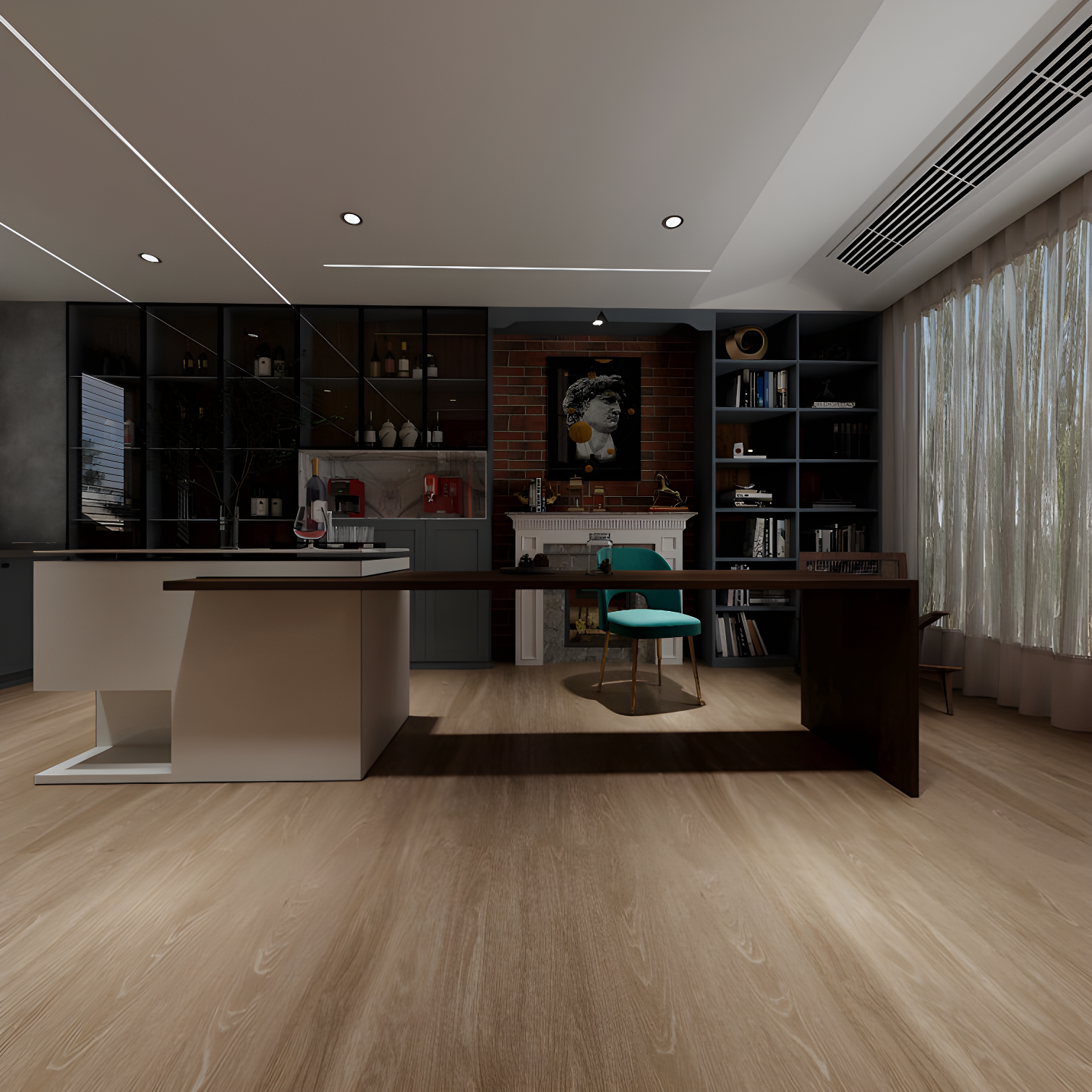 Madison 9" x 60" x 8mm/28mil Waterproof Luxury Vinyl Plank Flooring