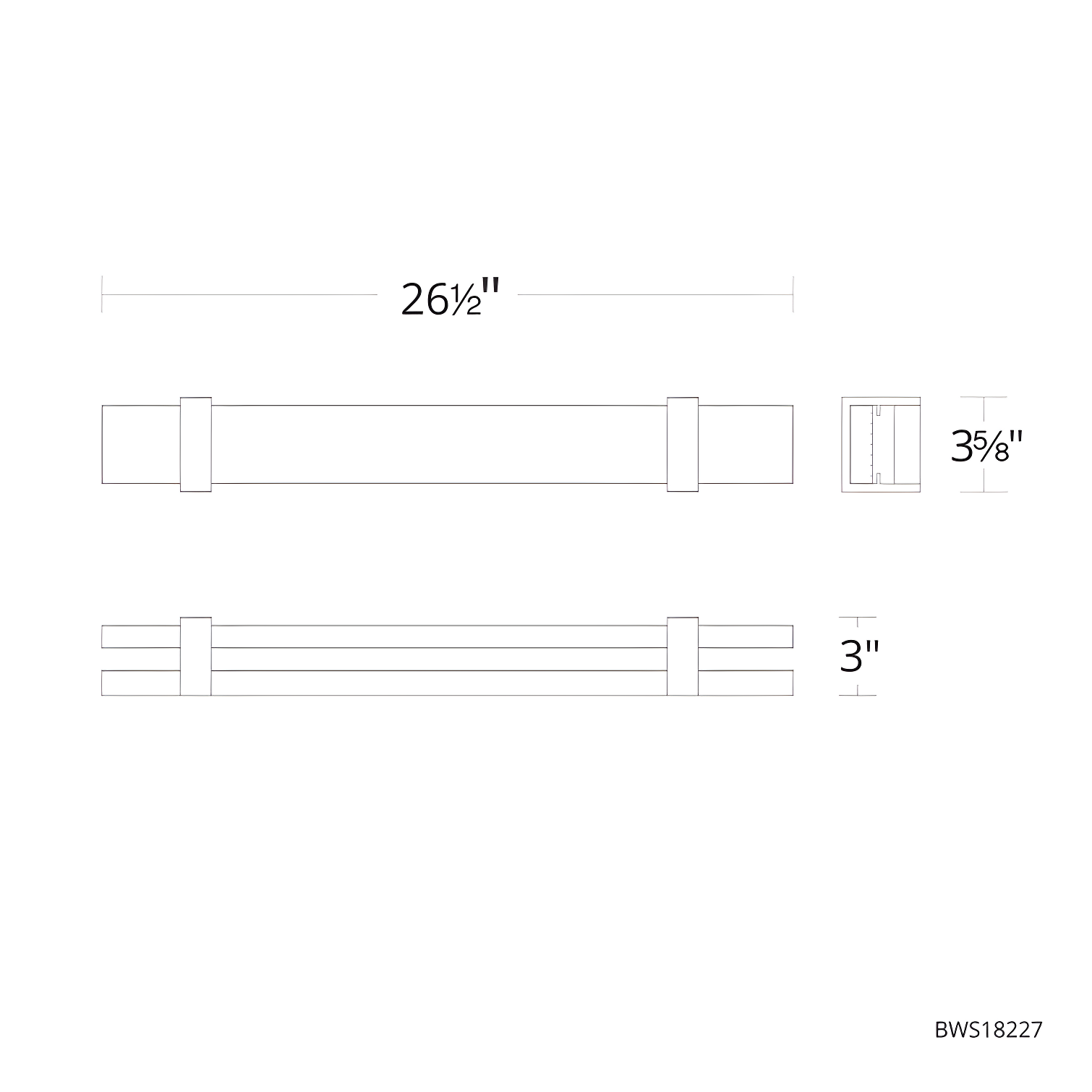 Verandah Dimmable LED Vanity Light