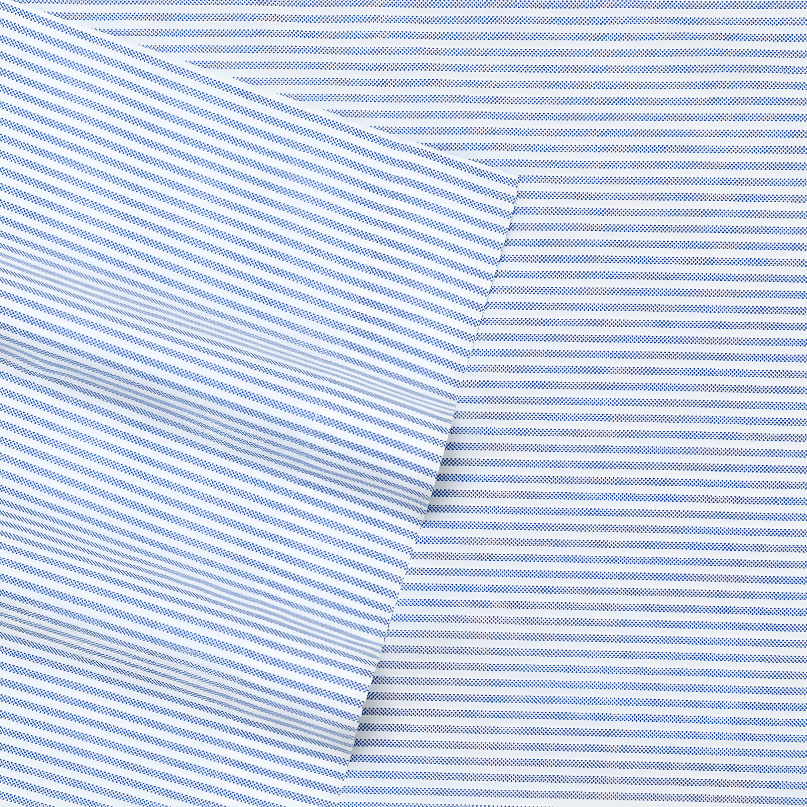 Oxford 200 Thread Count Striped 100% Cotton Percale Sheet Set