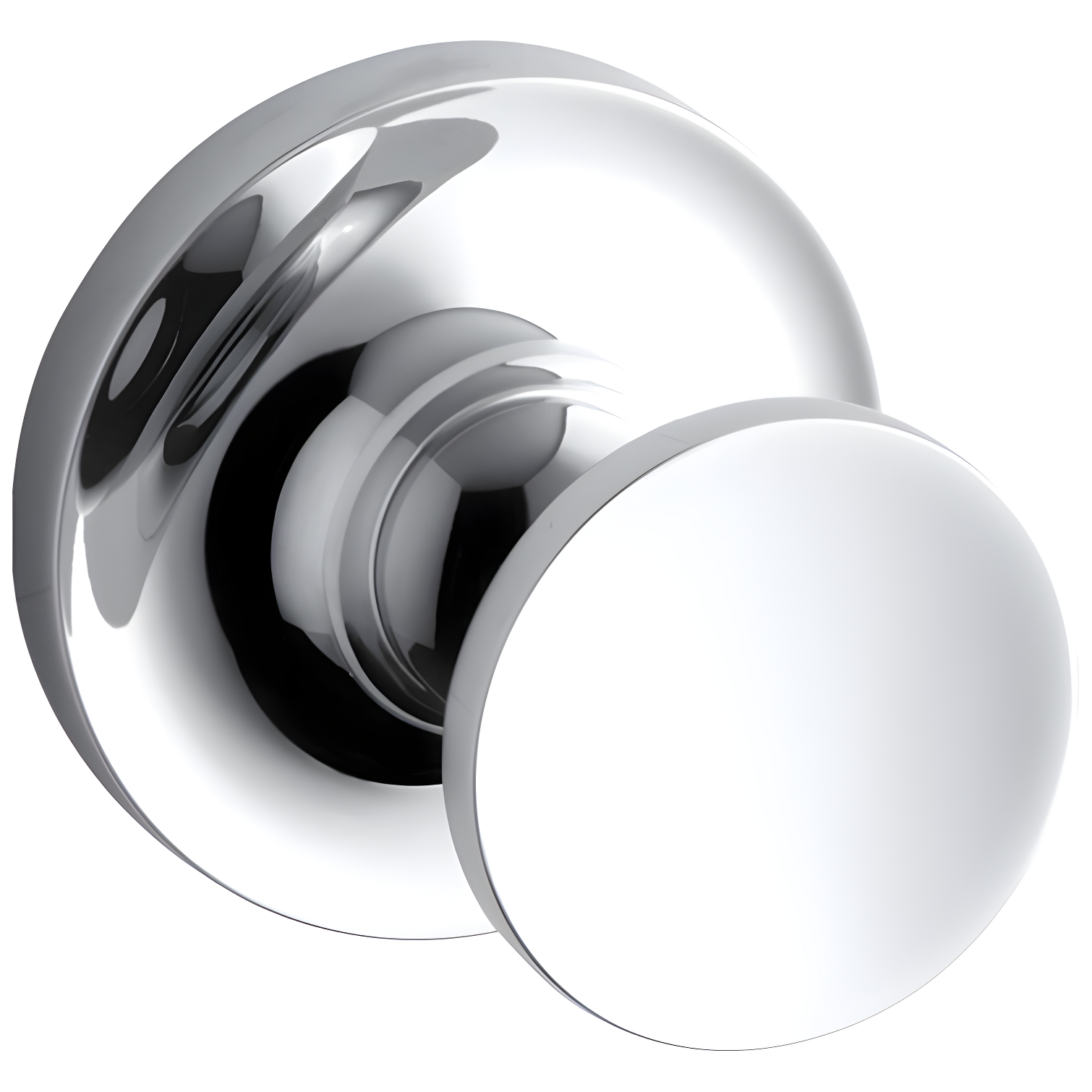 Purist® Wall Mounted Round Bathroom Robe Hook, Towel Hook, Clothing Hook
