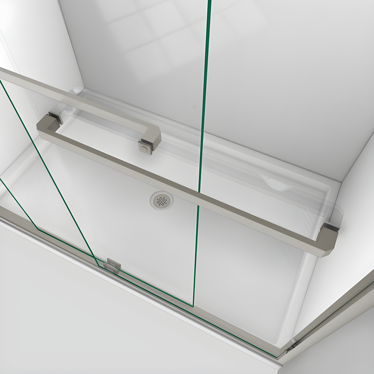 Encore 44" W x 76" Frameless Shower Door with ClearMax Technology