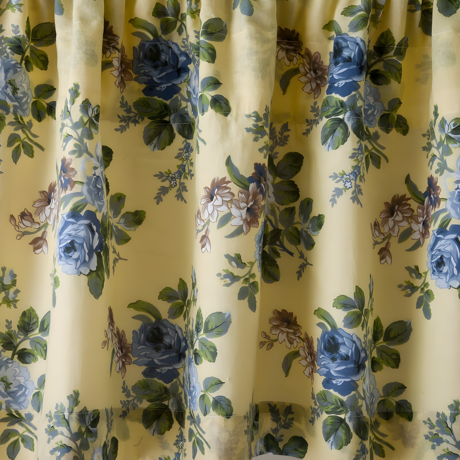 Linley Pastel Yellow 86" Window Valance