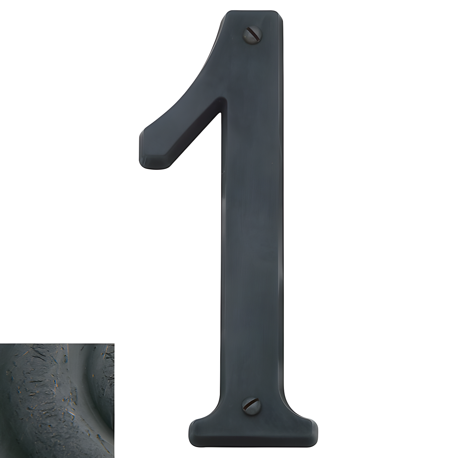 4.75" H Brass House Number