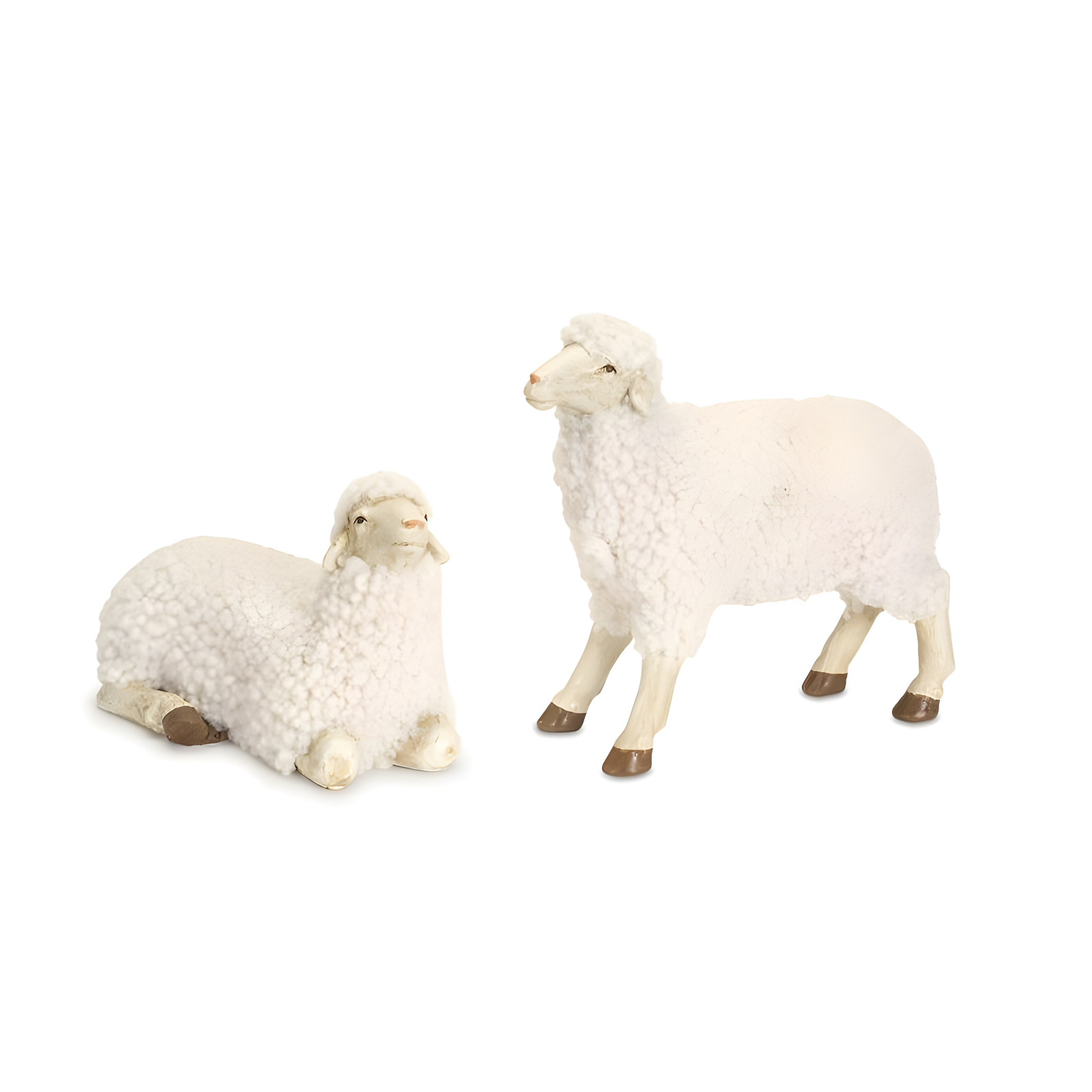White Tabletop Sheep Figurine (Set of 4)